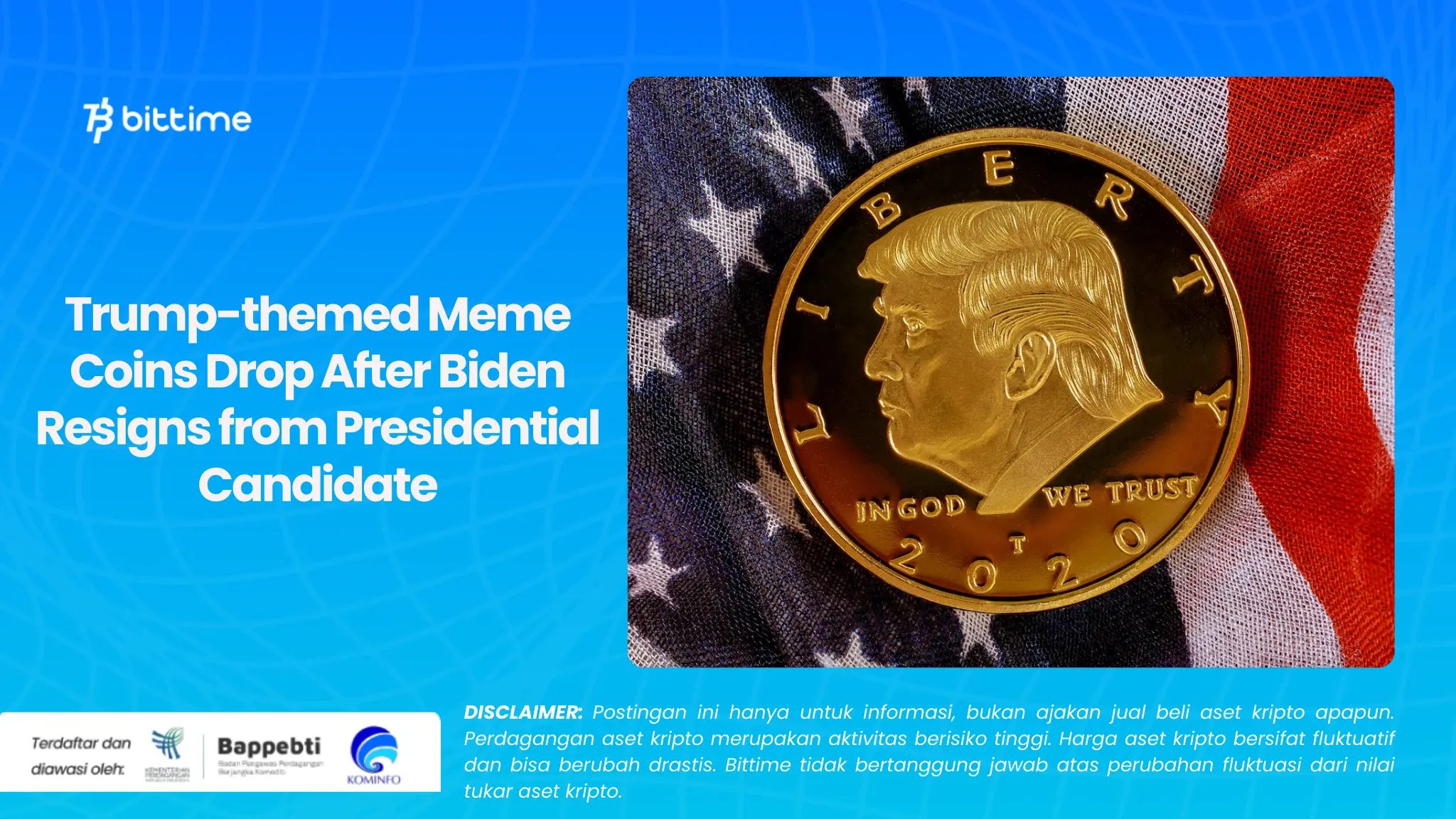 Meme Coin Bertema Trump Anjlok Usai Biden Mundur dari Capres (1).webp