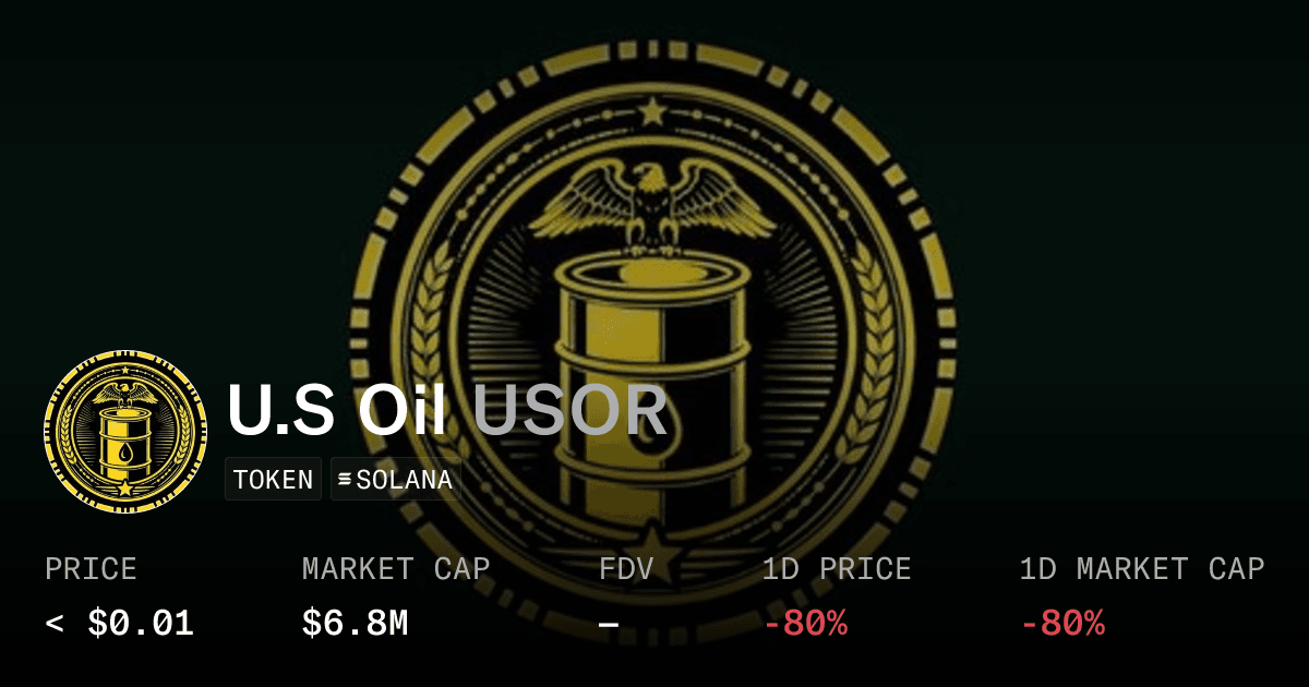 Meme Coin USOR Naik Usai Headline Aset Minyak Venezuela: Ini Risiko & Red Flags-nya