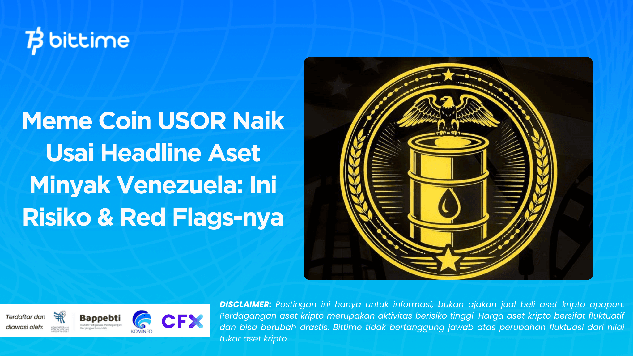 Meme Coin USOR Rises After Venezuelan Oil Assets Headlines: Risks & Red Flags