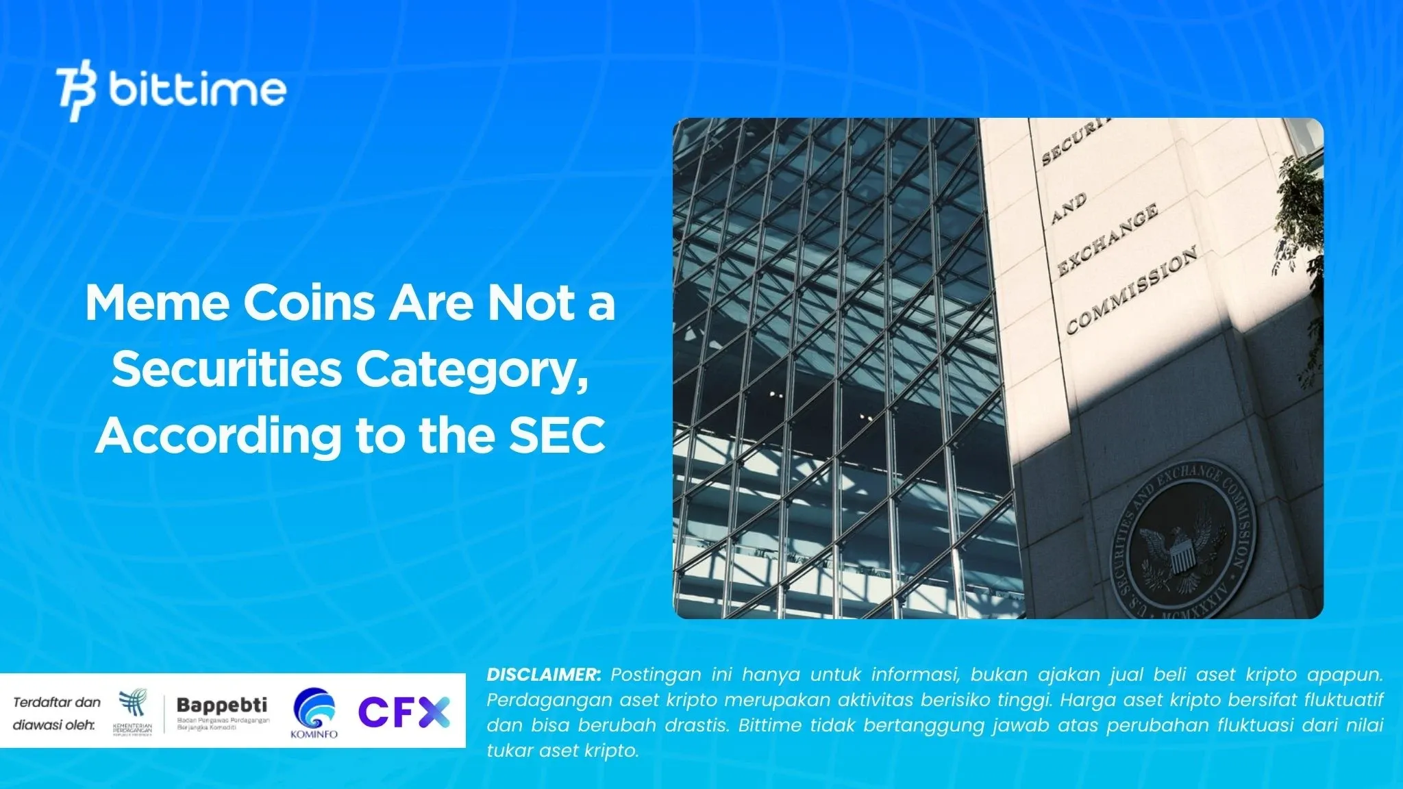 Meme Coins Are Not a Securities Category, According to the SEC.webp
