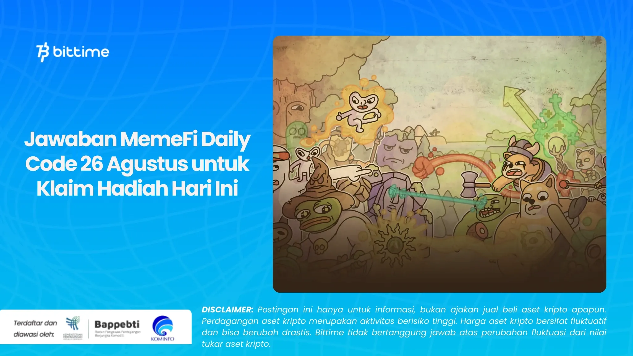 MemeFi Daily Code 26 Agustus