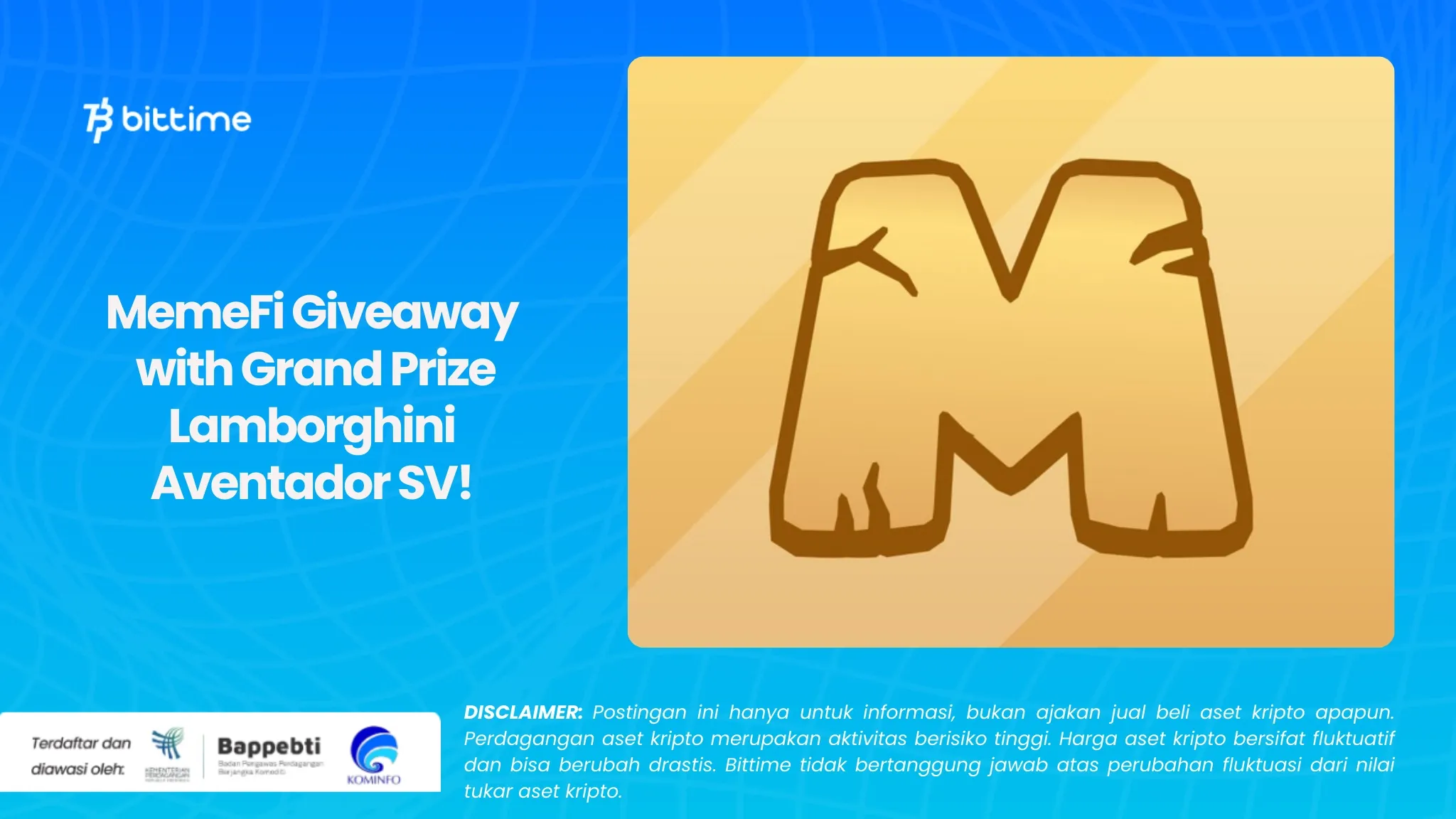 MemeFi Giveaway Prize Lamborghini