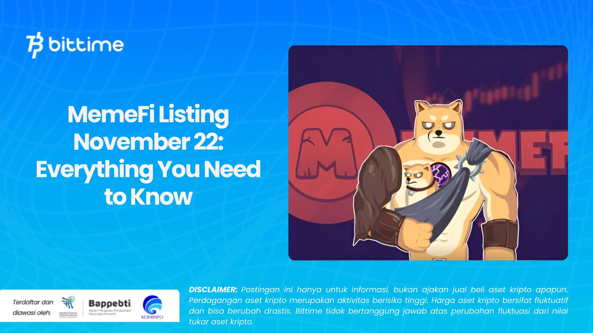 MemeFi Listing 22 November Semua yang Wajib Kamu Ketahui.