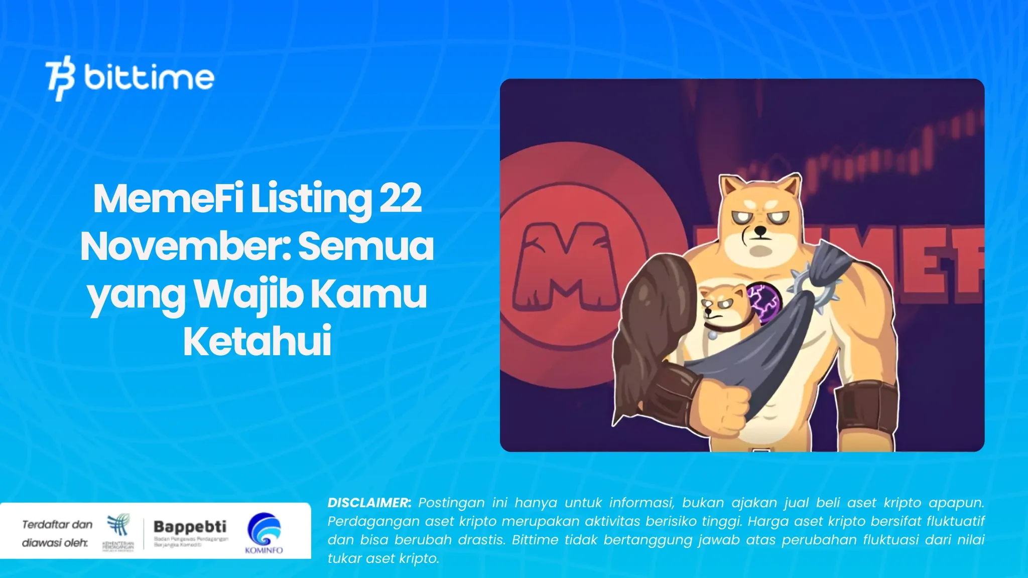 MemeFi Listing 22 November Semua yang Wajib Kamu Ketahui.