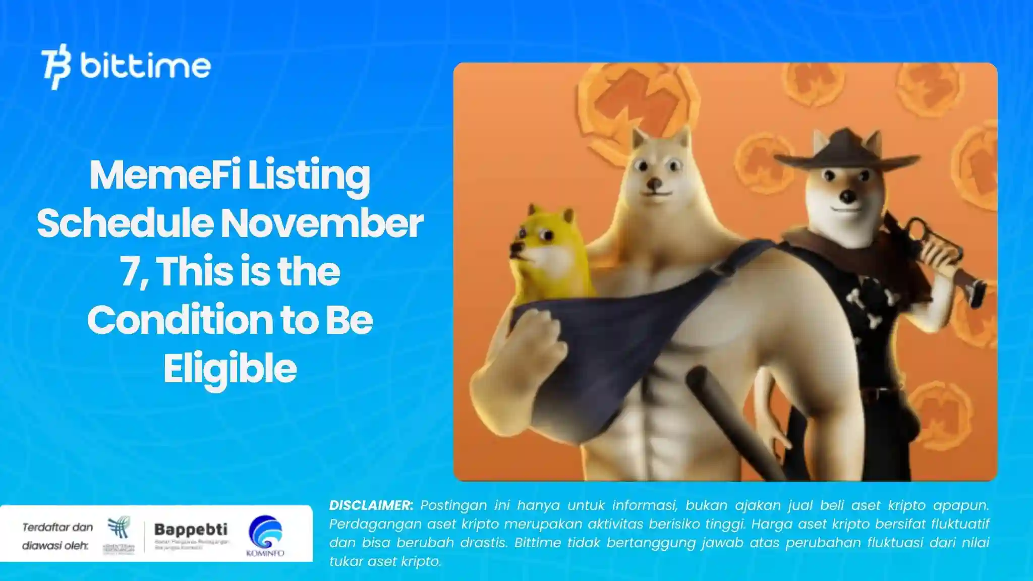 MemeFi Listing Schedule November 7, This is the Condition to Be Eligible.webp