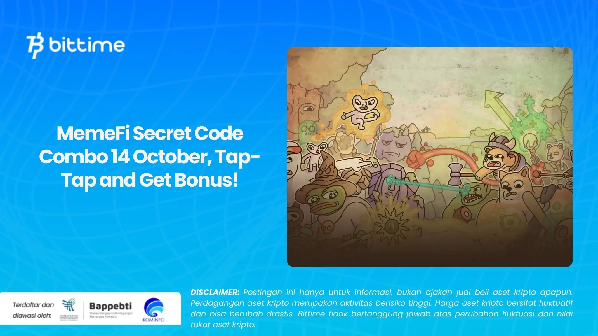 MemeFi Secret Code Combo 14 October, Tap-Tap and Get Bonus!