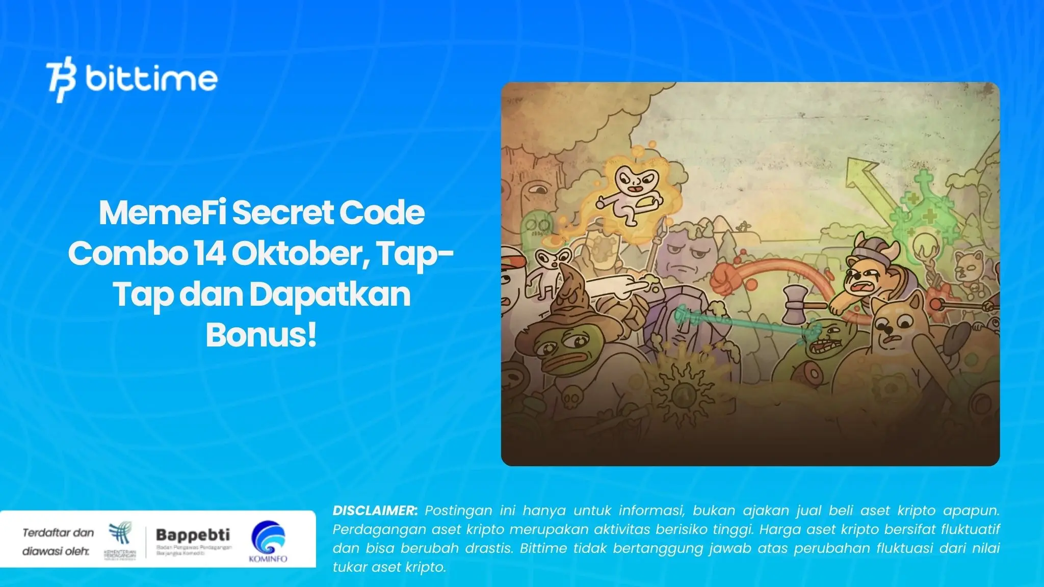 MemeFi Secret Code Combo 14 Oktober, Tap-Tap dan Dapatkan Bonus!