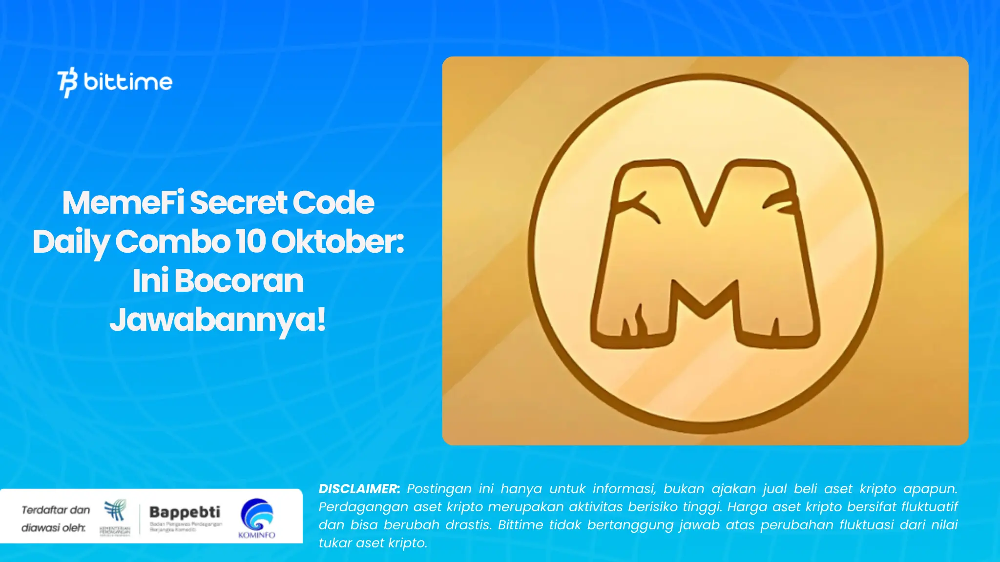 Memefi secret code daily combo 10 oktober ini bocoran