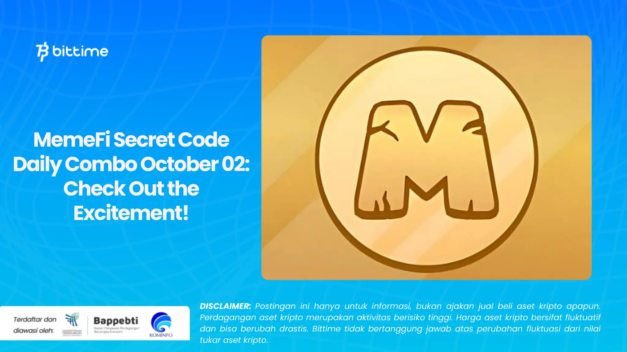 MemeFi Secret Code Daily Combo October 02: Check Out the Excitement!