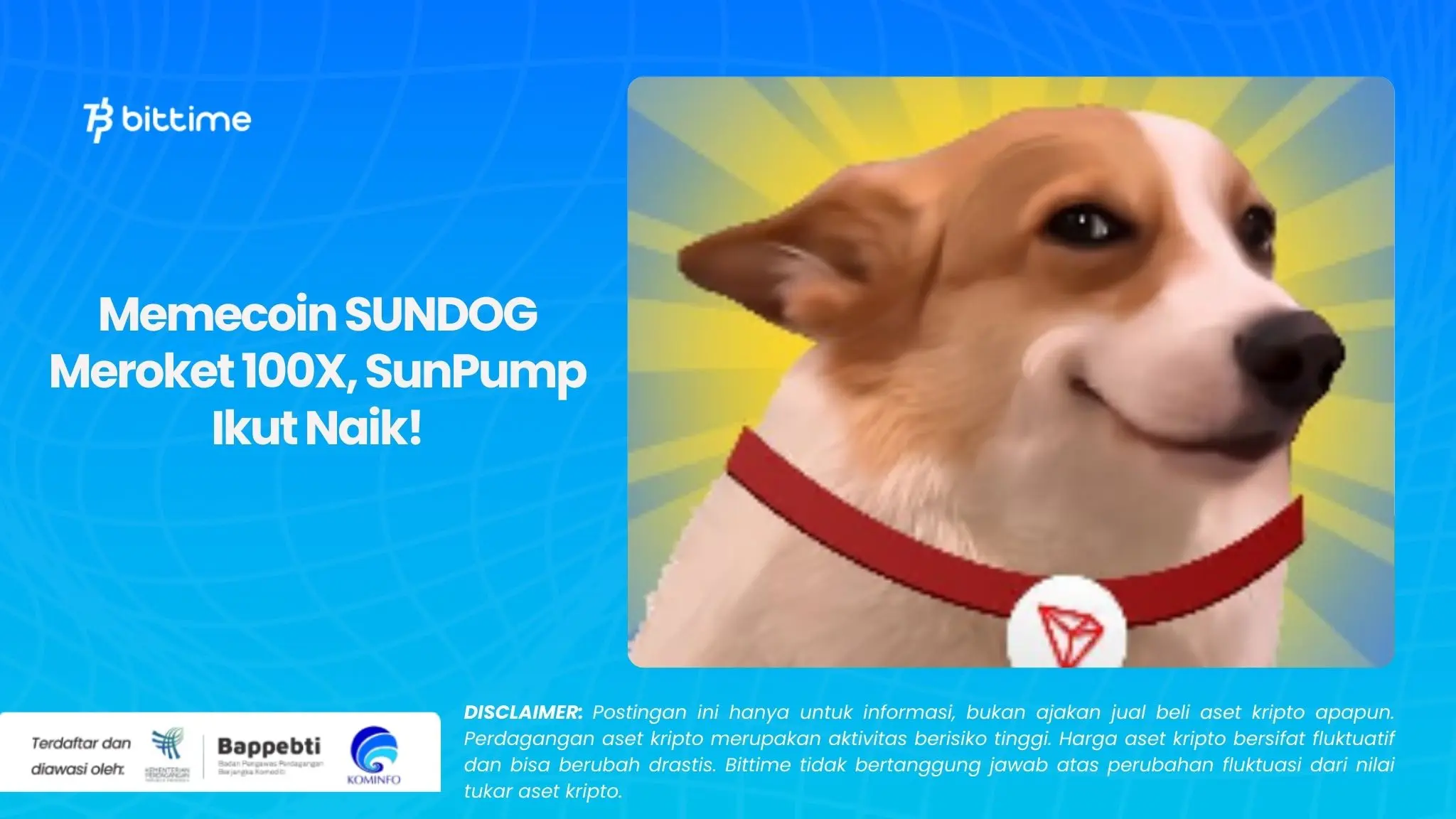 Memecoin SUNDOG Meroket 100X, SunPump Ikut Naik!.webp