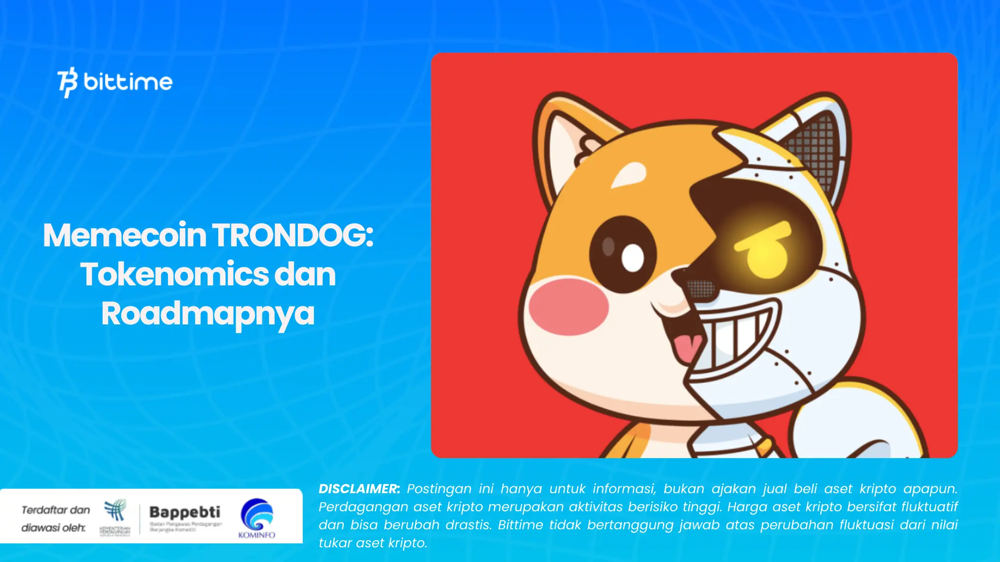 Memecoin TRONDOG Tokenomics dan Roadmapnya.webp