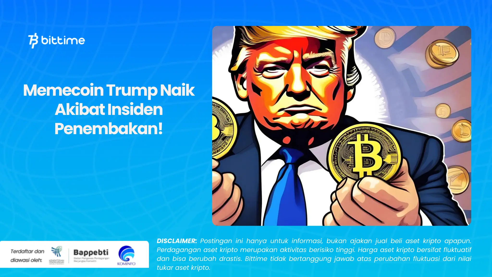 Memecoin Trump Naik Akibat Insiden Penembakan!