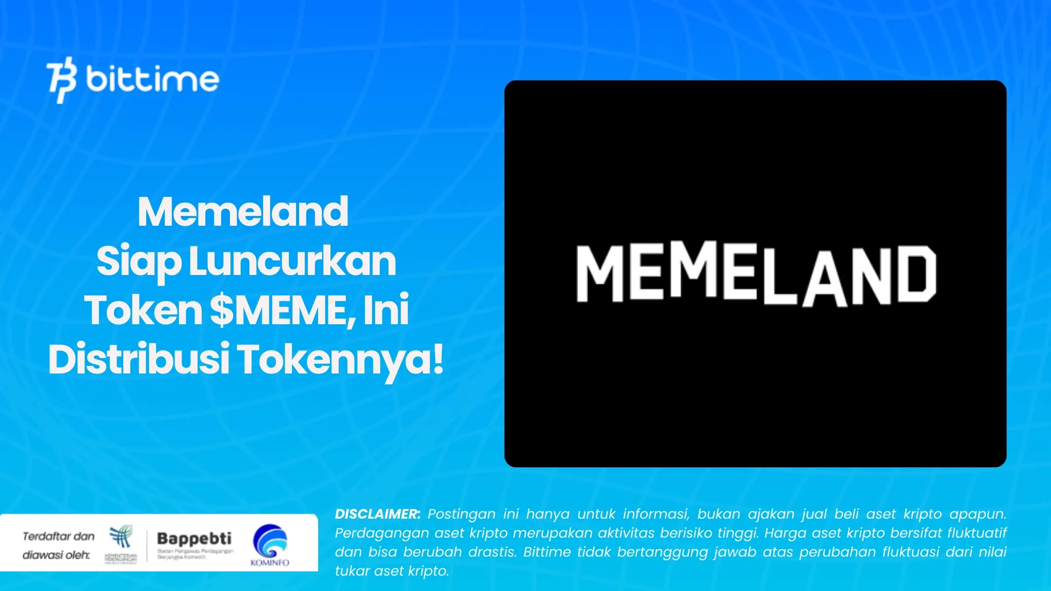 Memeland Siap Luncurkan Token $MEME