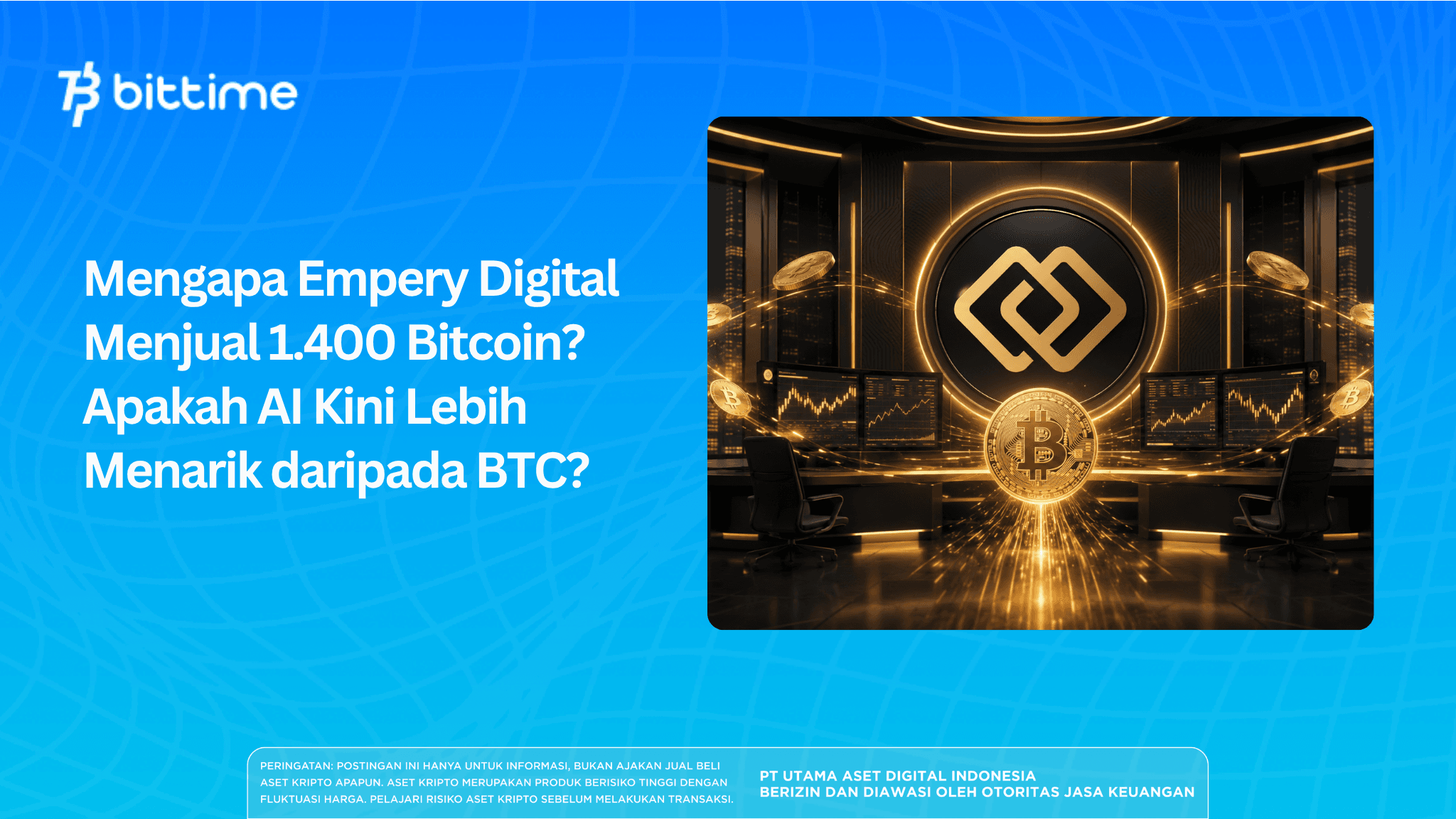 Why Did Empery Digital Sell 1,400 Bitcoins? Is AI Now More Interesting Than BTC?