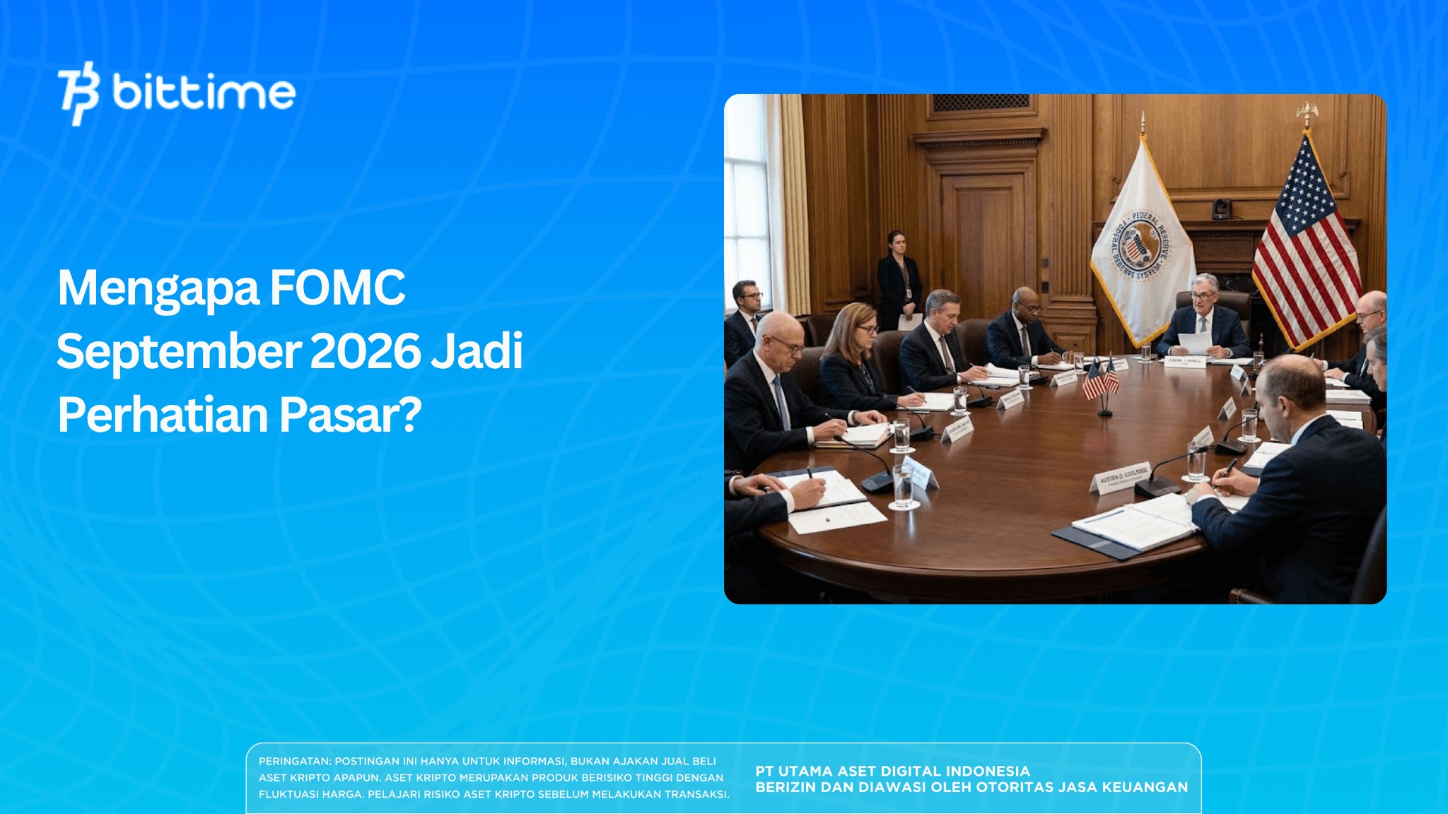 Jadwal FOMC Meeting Terdekat: 15-16 September 2026, Apa yang Dibahas?