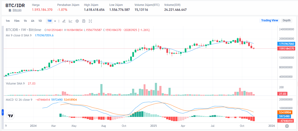 Mengapa Harga BTC Turun Bulan November Ini
