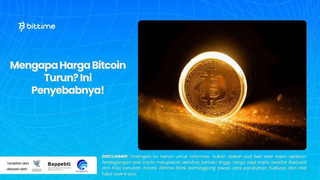 Mengapa Harga Bitcoin Turun Ini Penyebabnya!