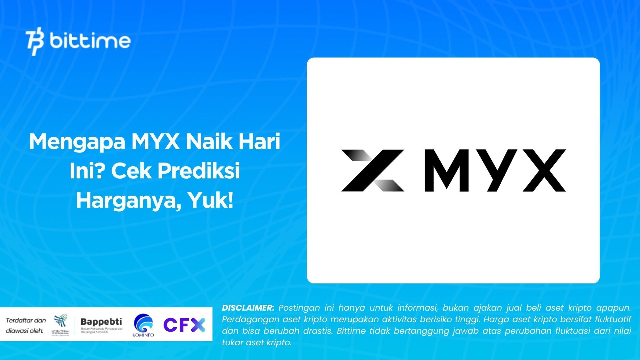 Mengapa MYX Naik Hari Ini? Cek Prediksi Harganya, Yuk!