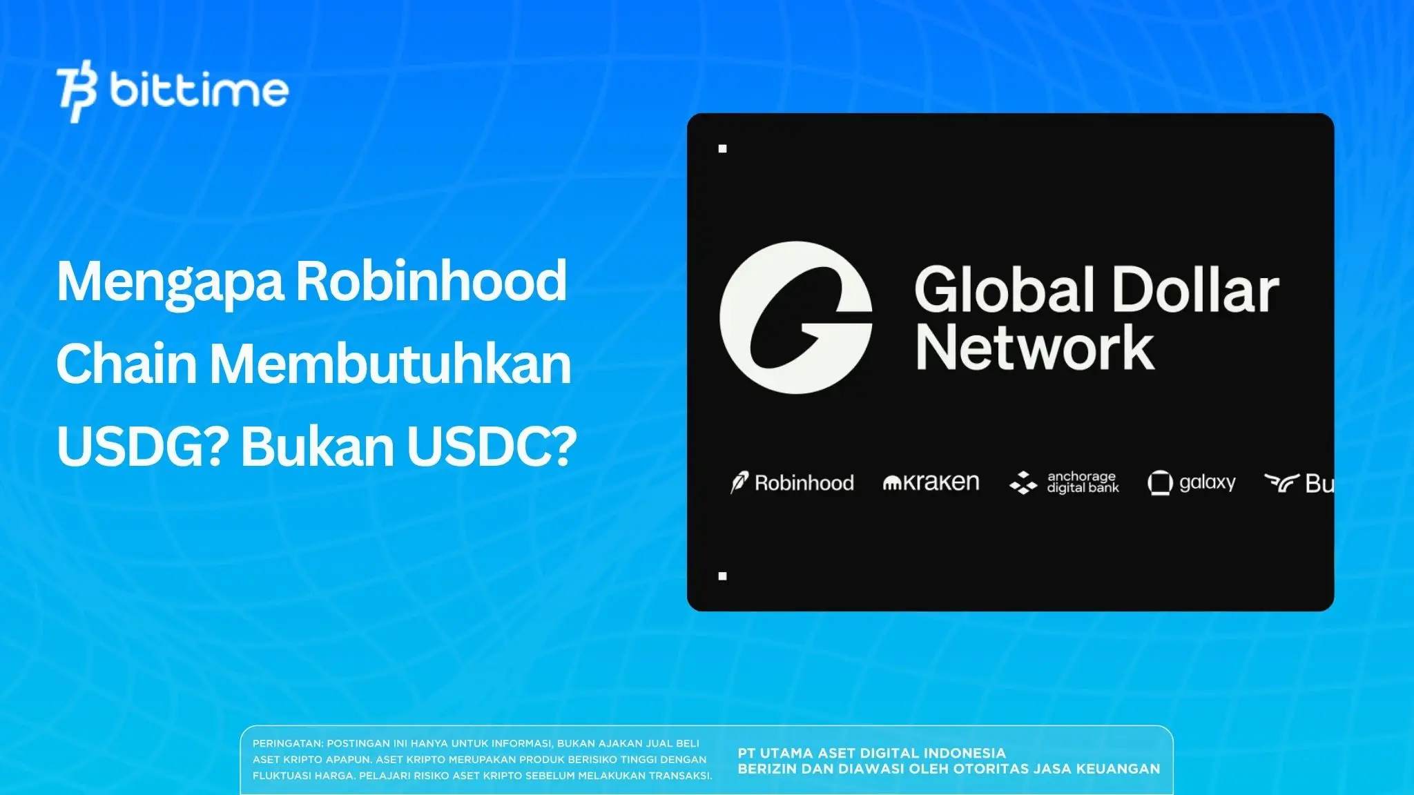 Mengapa Robinhood Chain Membutuhkan USDG? Bukan USDC?