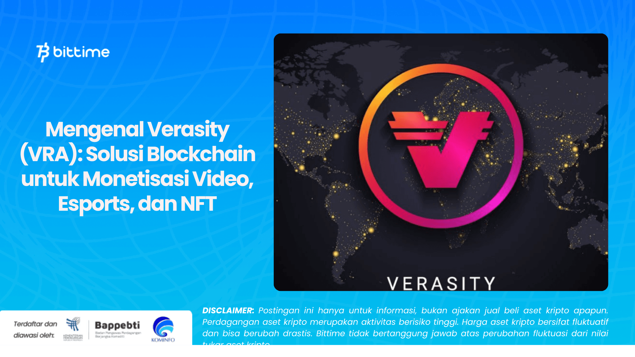 Mengenal Verasity (VRA): Solusi Blockchain untuk Monetisasi Video, Esports, dan NFT