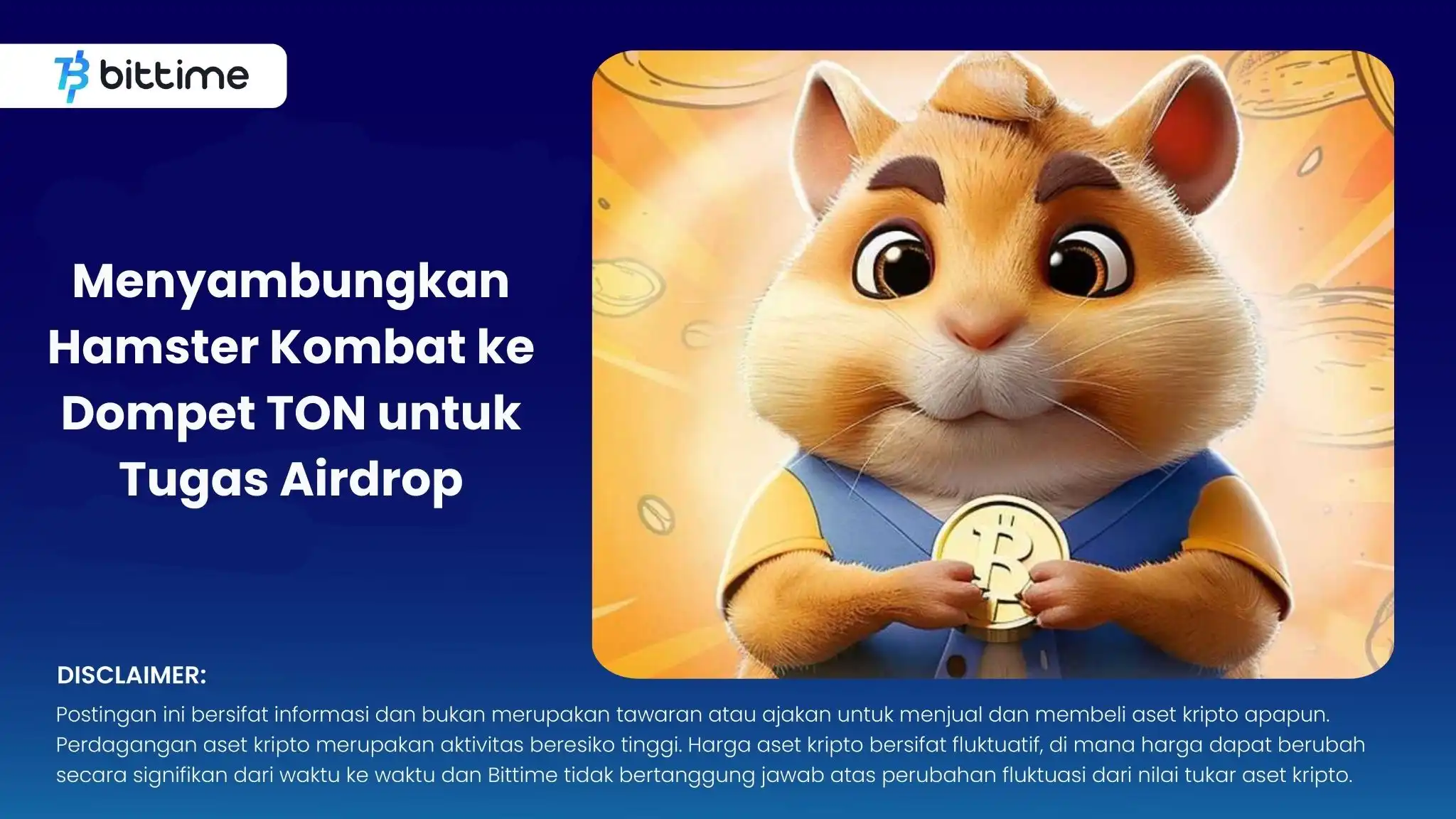 Menyambungkan Hamster Kombat ke Dompet TON untuk Tugas Airdrop.webp