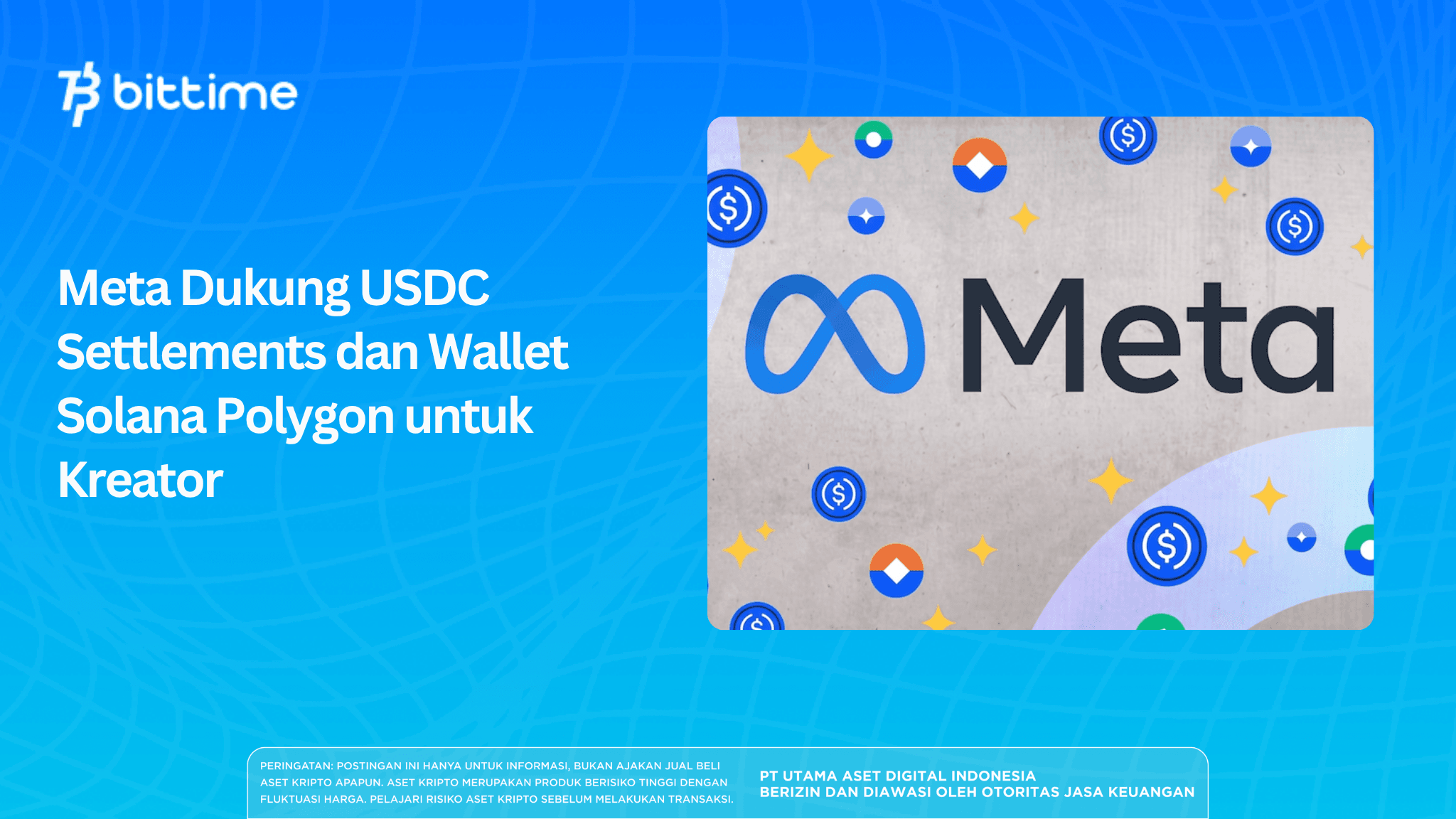 Meta Supports USDC Settlements and Polygon's Solana Wallet for Creators