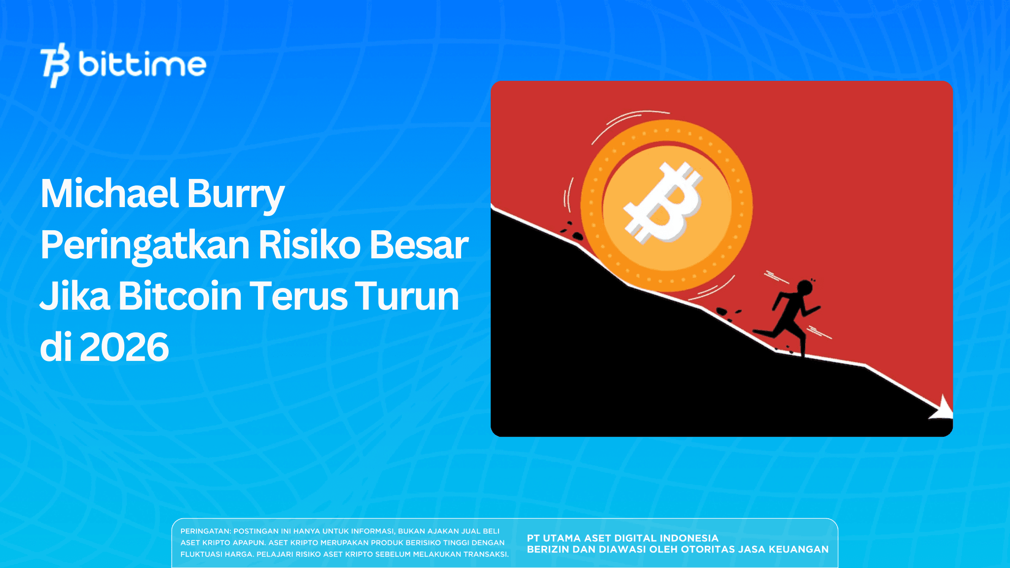 Michael Burry Peringatkan Risiko Besar Jika Bitcoin Terus Turun di 2026