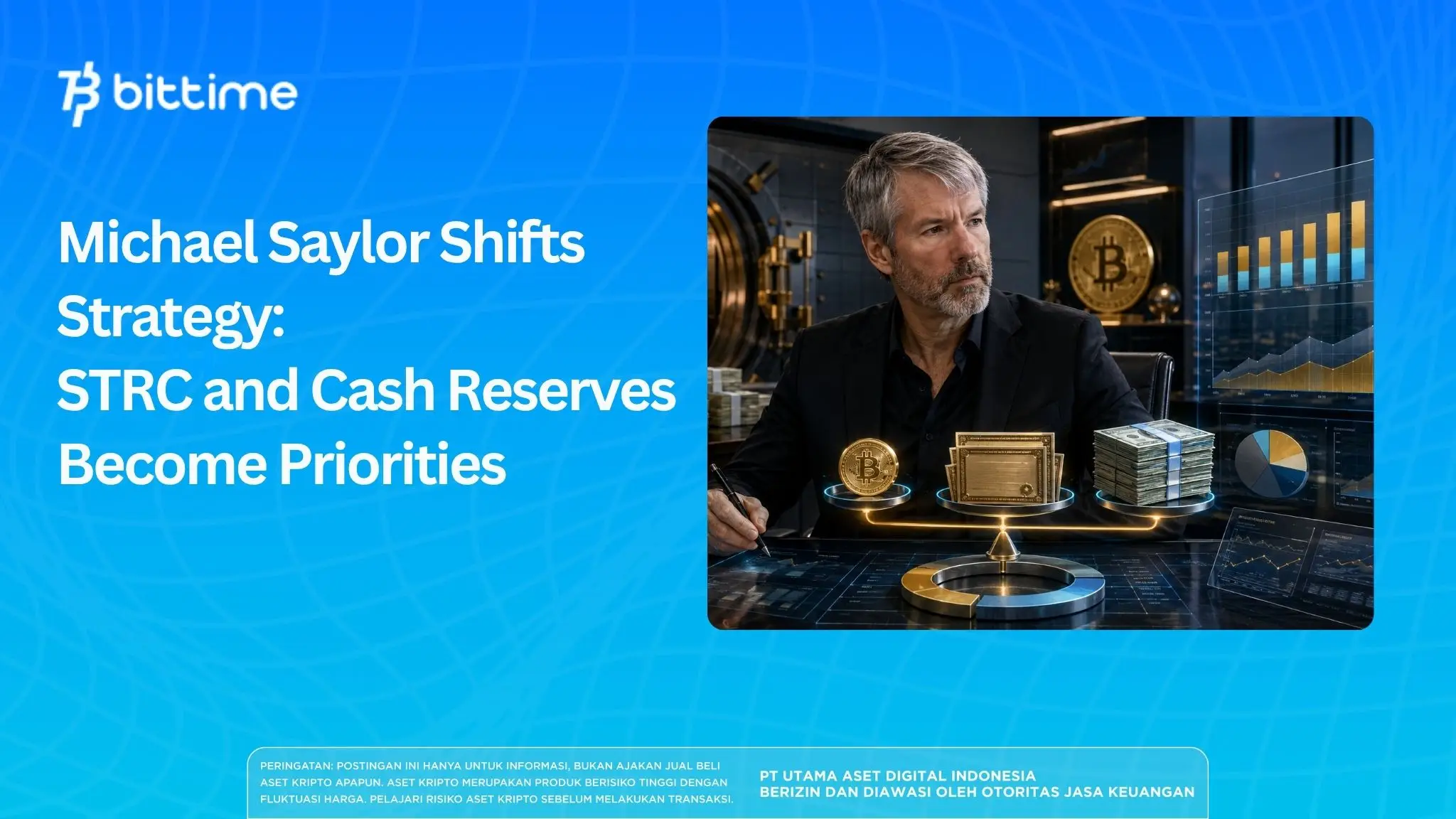 Michael Saylor Shifts Strategy: STRC and Cash Become Priorities