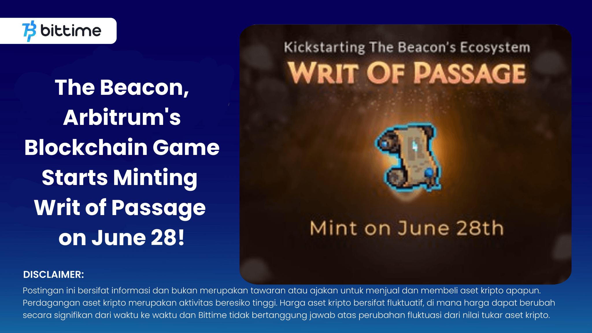 Minting Writ of Passage