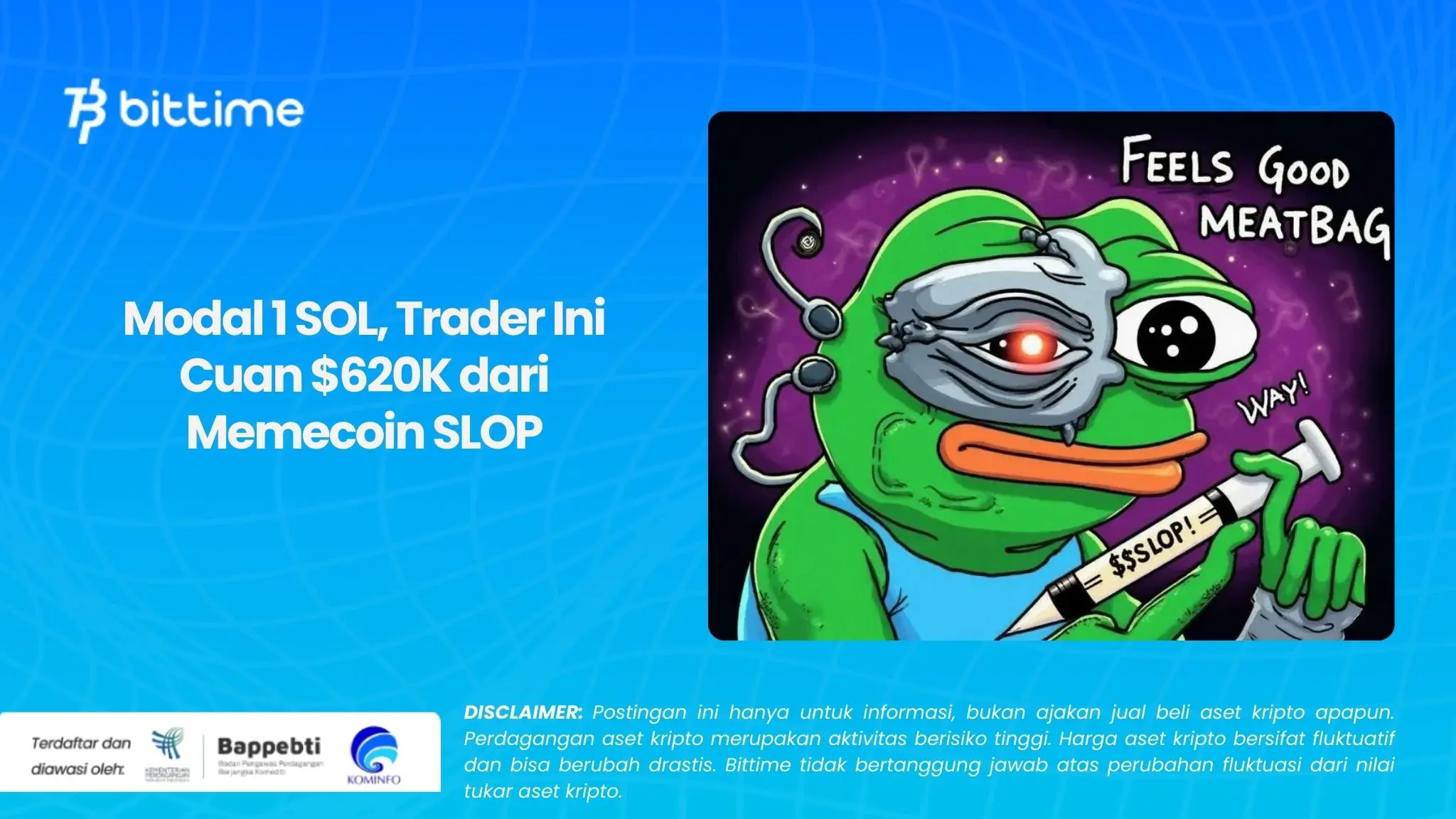 Modal 1 SOL, Trader Ini Cuan $620K dari Memecoin SLOP.webp