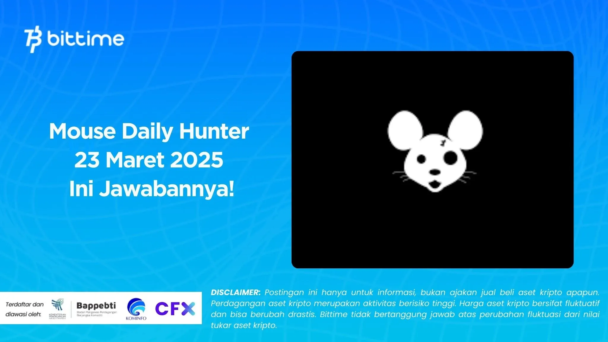 Mouse Daily Hunter 23 Maret 2025 Ini Jawabannya!.webp