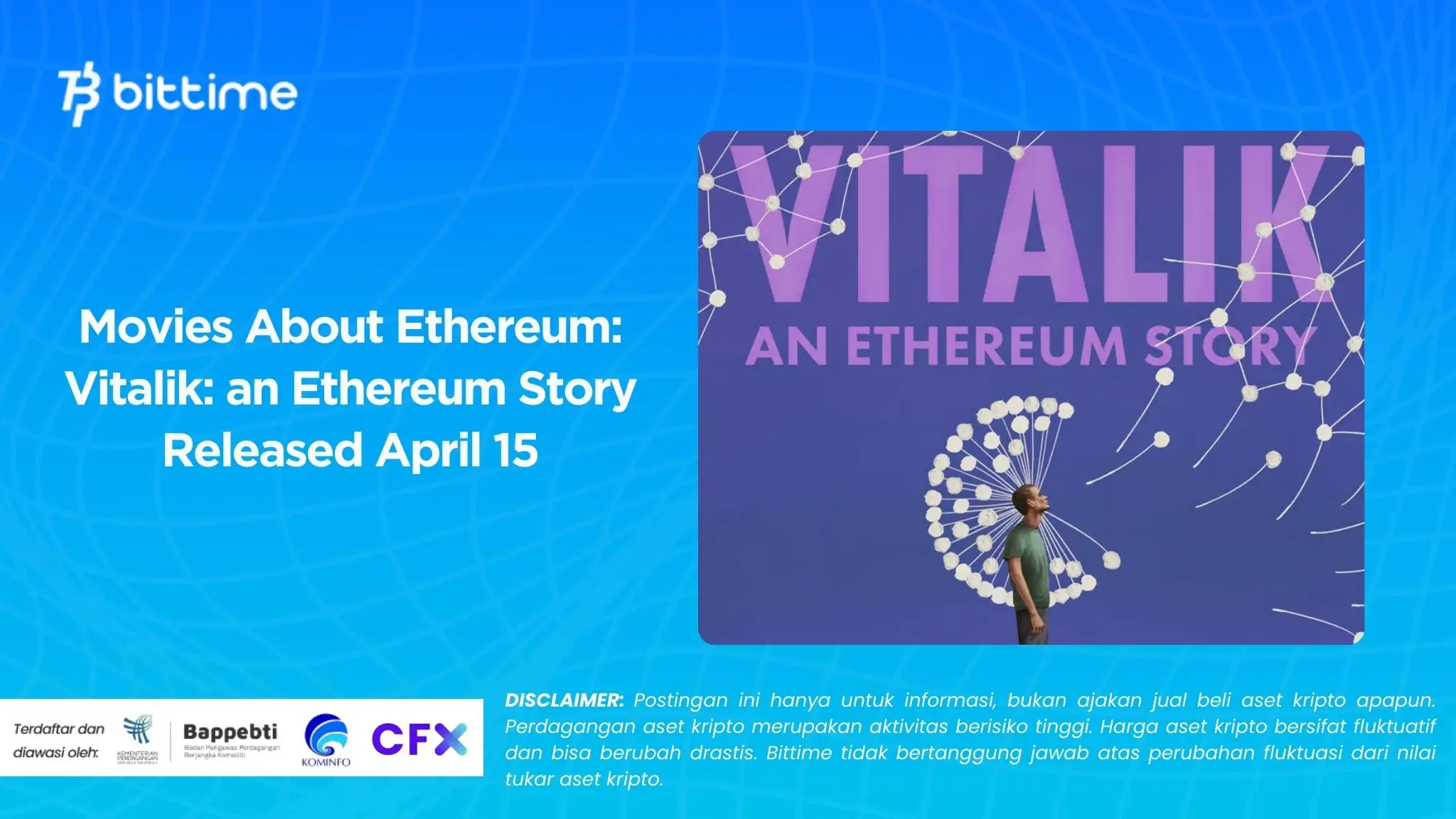 Movies About Ethereum: Vitalik: an Ethereum Story Released April 15