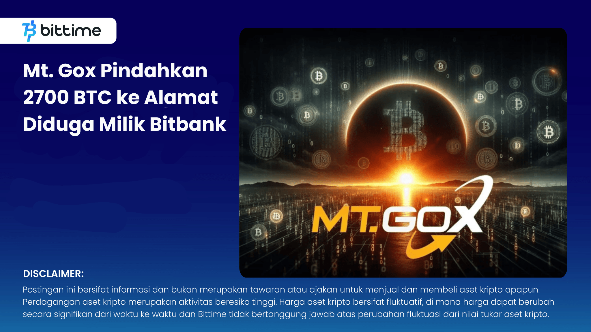 Mt. Gox Pindahkan 2700 BTC - Bittime.png