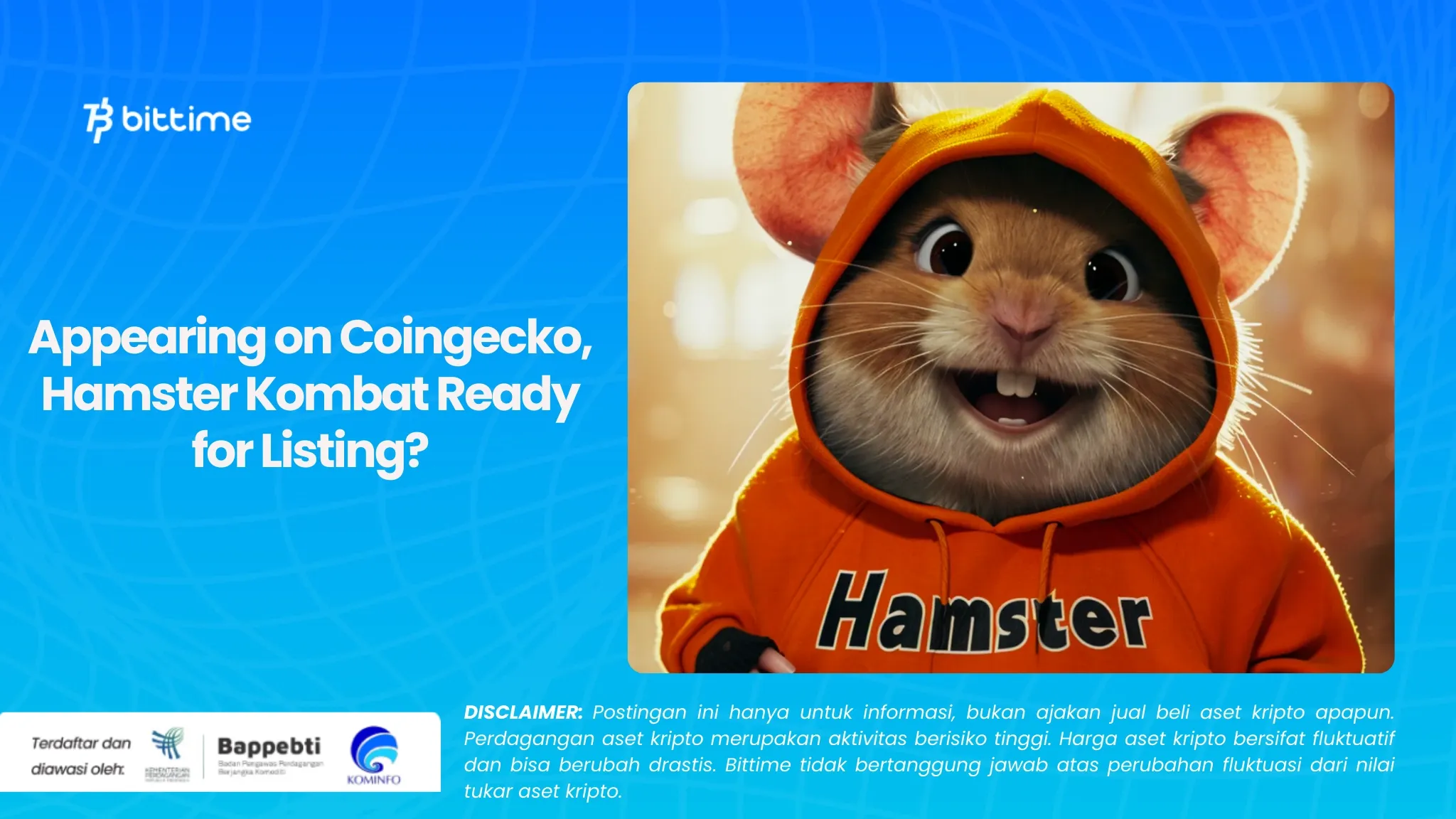 Muncul di Coingecko, Hamster Kombat Siap Listing?