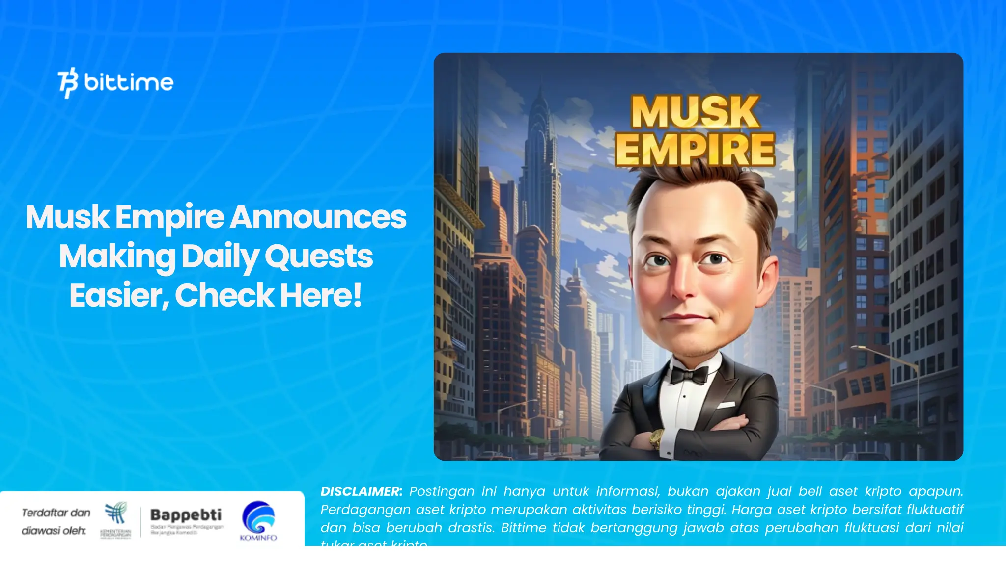 Musk Empire Announces Making Daily Quests Easier, Check Here!.webp