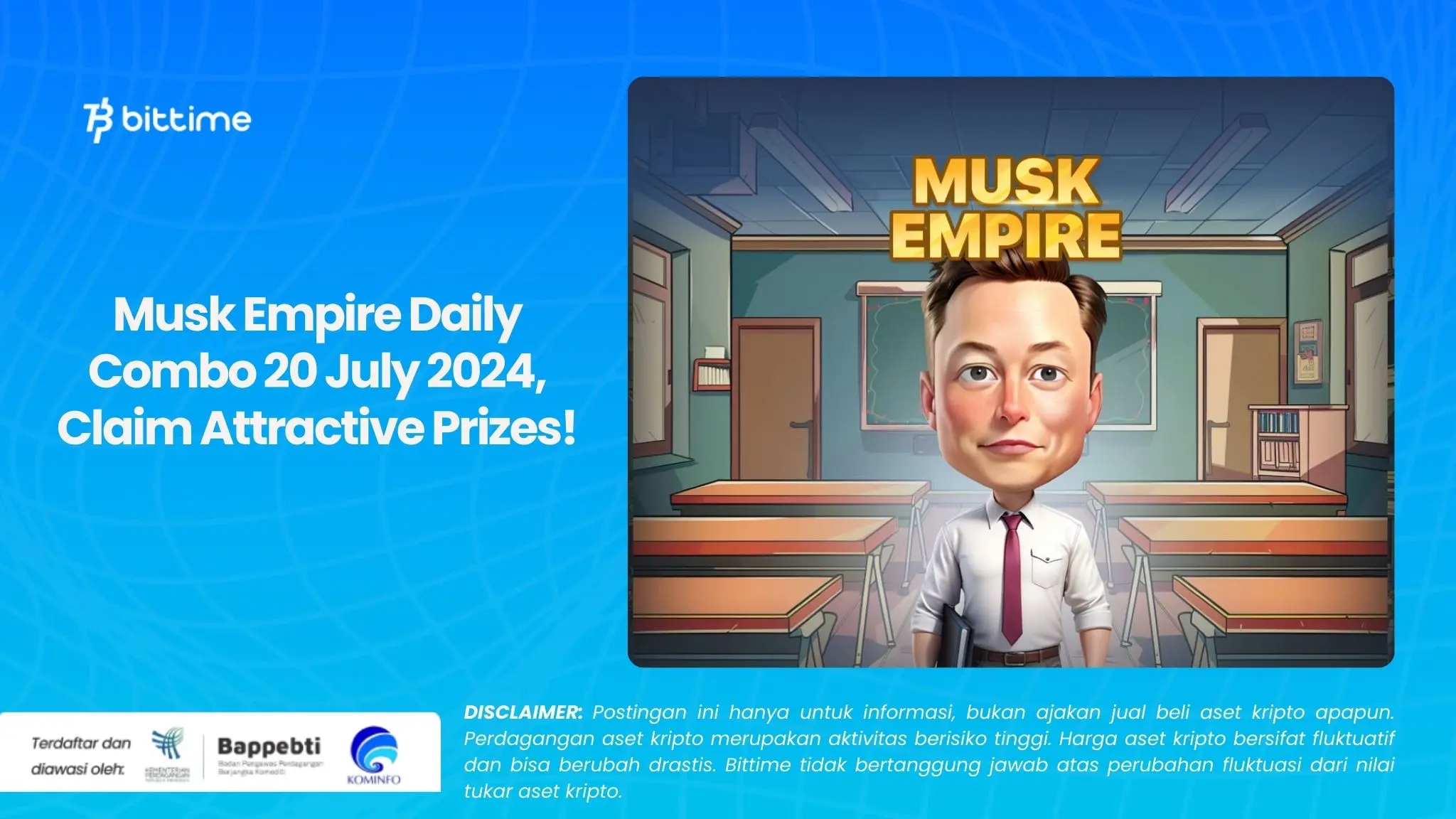 Musk Empire Daily Combo 20 July 2024, Claim Attractive Prizes!.webp