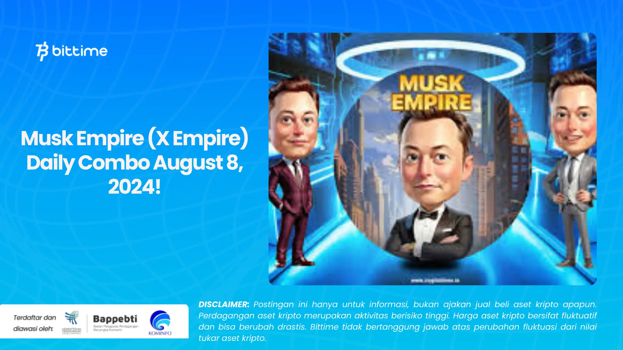 Musk Empire (X Empire) Daily Combo August 8, 2024!