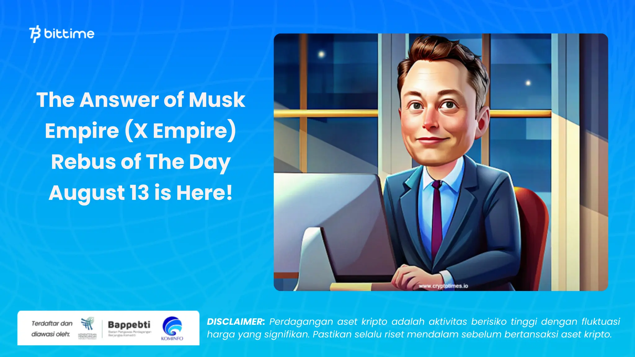The Answer of Musk Empire (X Empire) Rebus of The Day August 13 is Here!