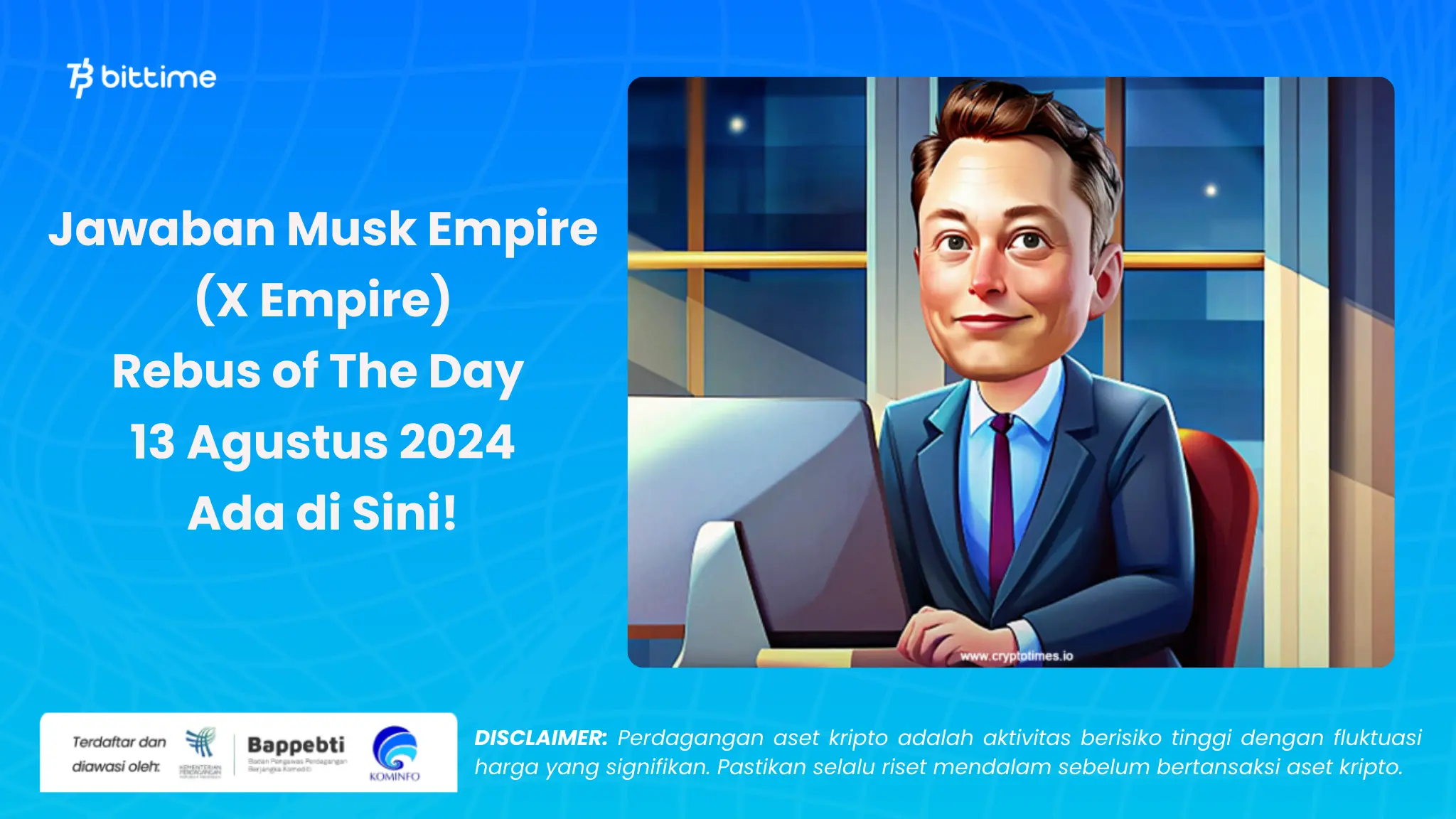 Musk Empire (X Empire) Rebus of The Day 13 Agustus - Bittime