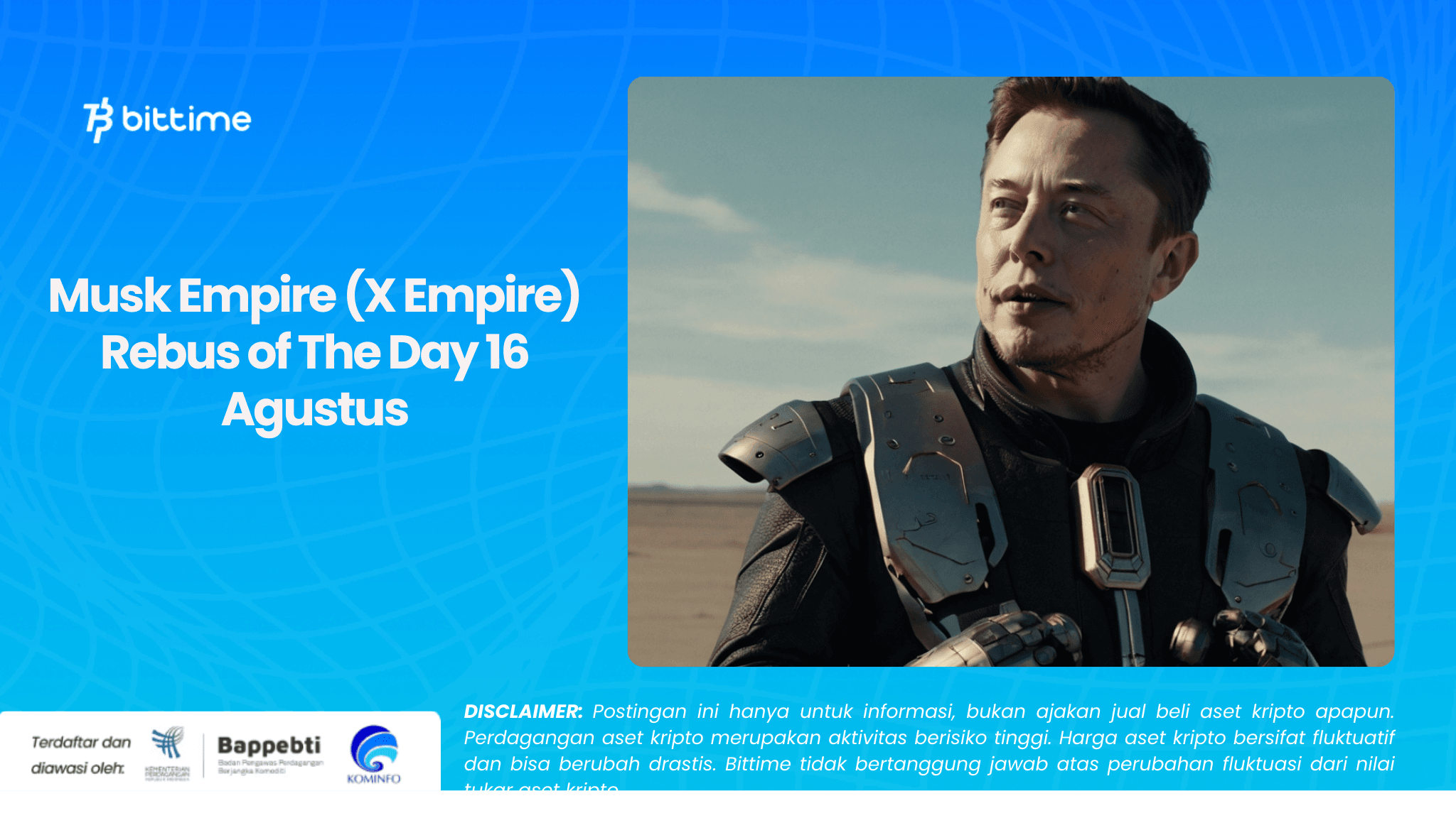 Musk Empire (X Empire) Rebus of The Day 16 Agustus.png