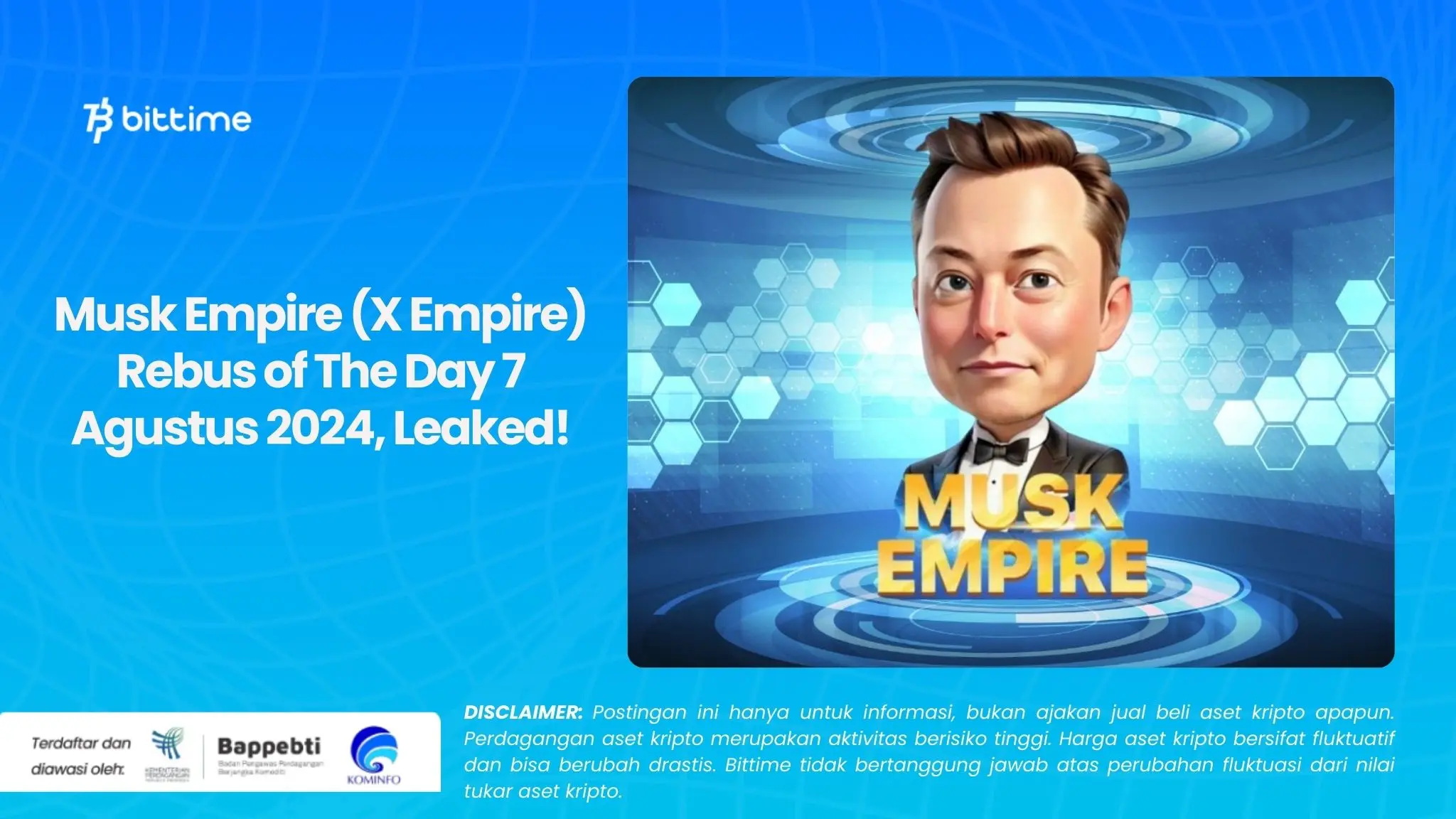 Musk Empire (X Empire) Rebus of The Day August 7, 2024, Leaked!