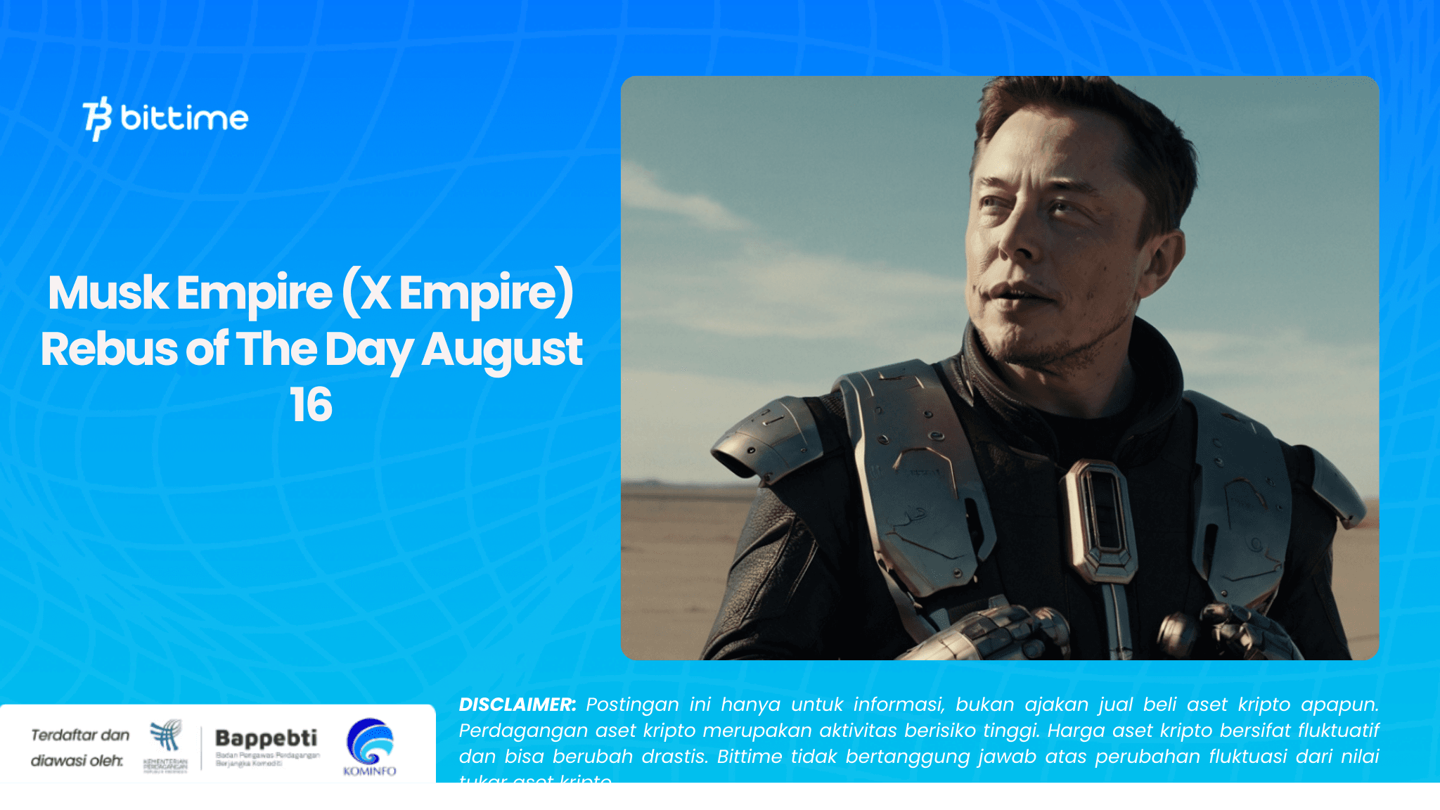 Musk Empire (X Empire) Rebus of The Day August 16.png