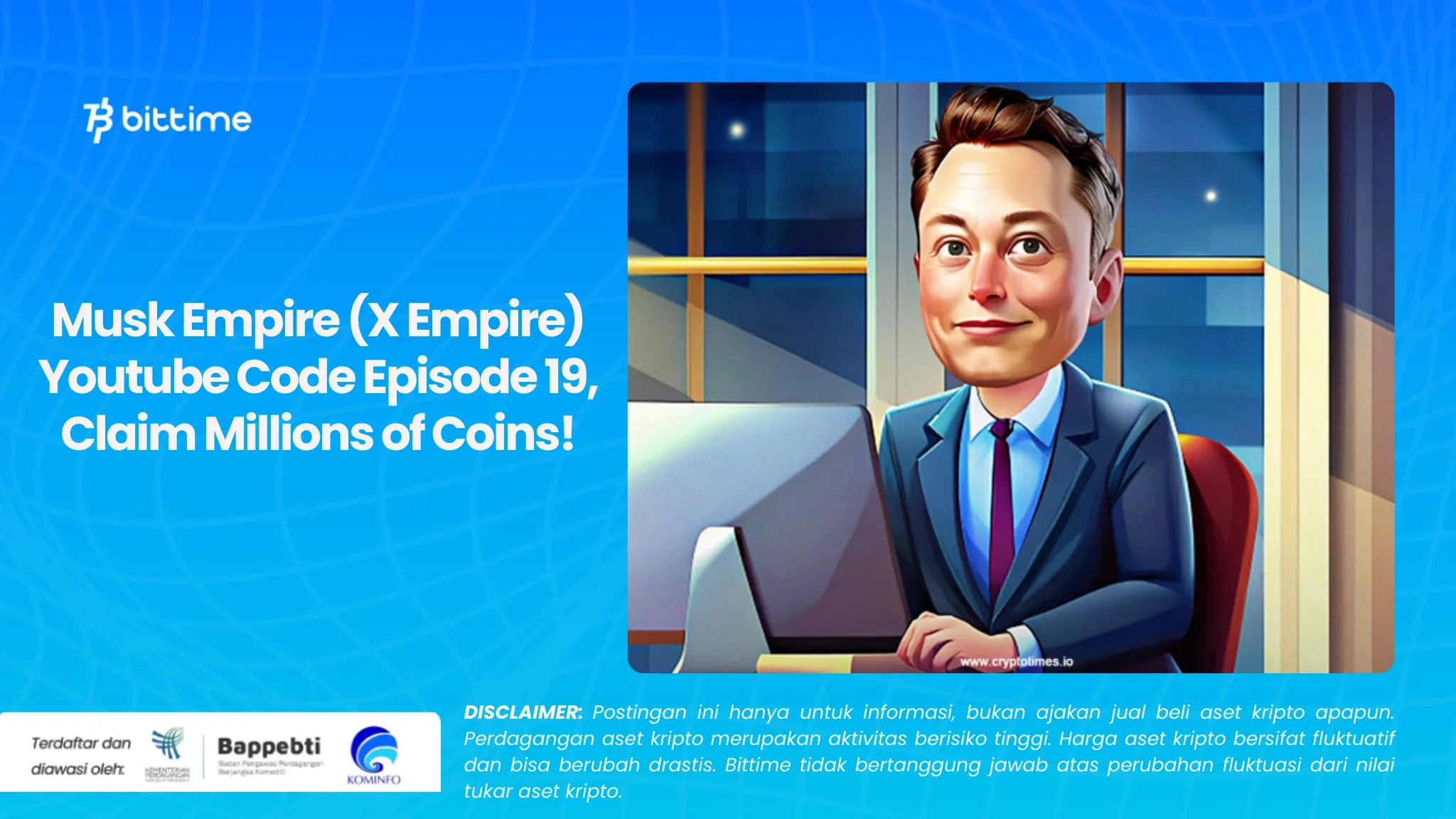 Musk Empire (X Empire) Youtube Code Episode 19