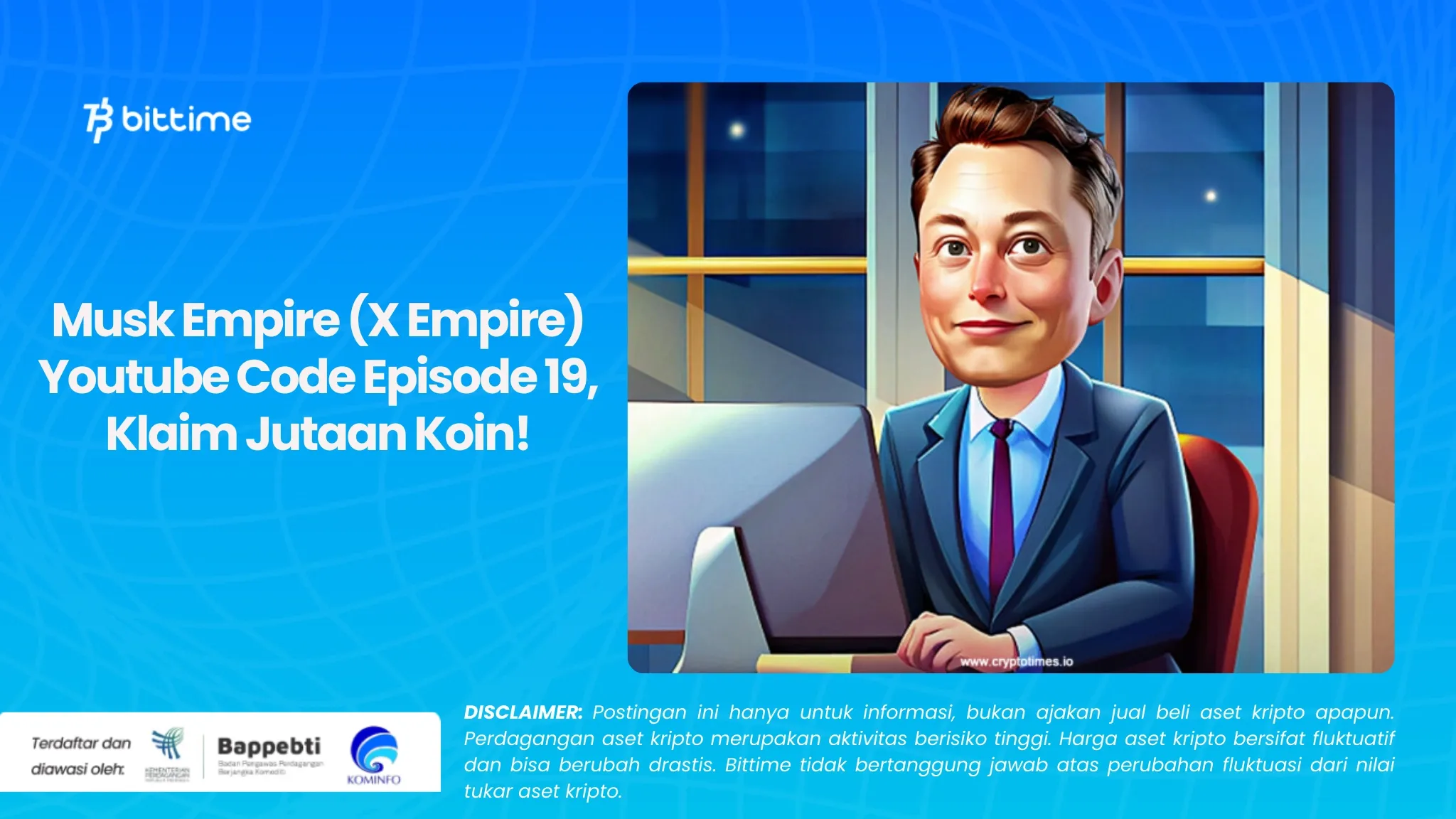 Musk Empire (X Empire) Youtube Code Episode 19