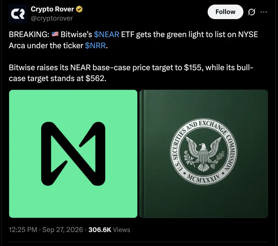 NEAR ETF Berpotensi Disetujui Ini Status Terbaru Bitwise dan NEAR Protocol - x.webp