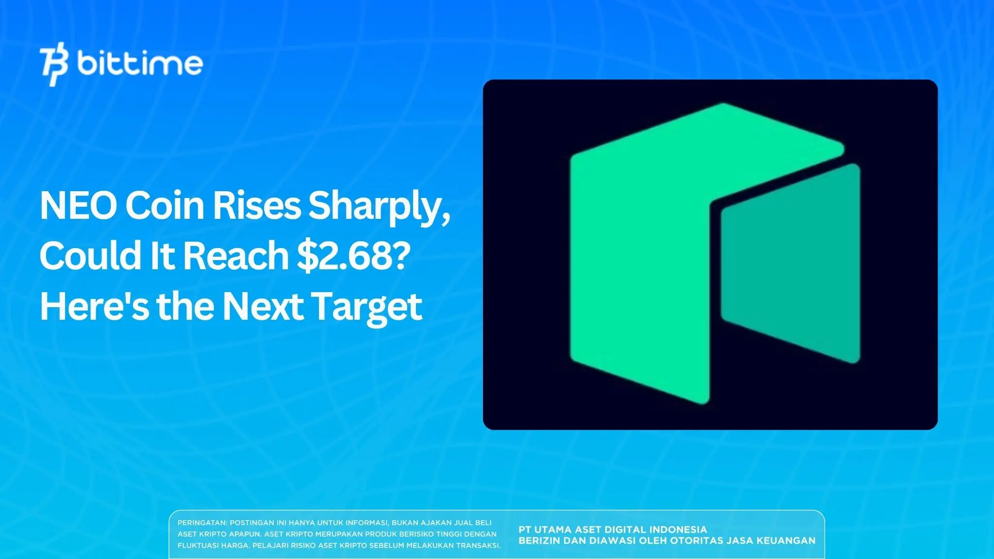 NEO Coin Rises Sharply, Could It Reach $2.68? Here's the Next Target