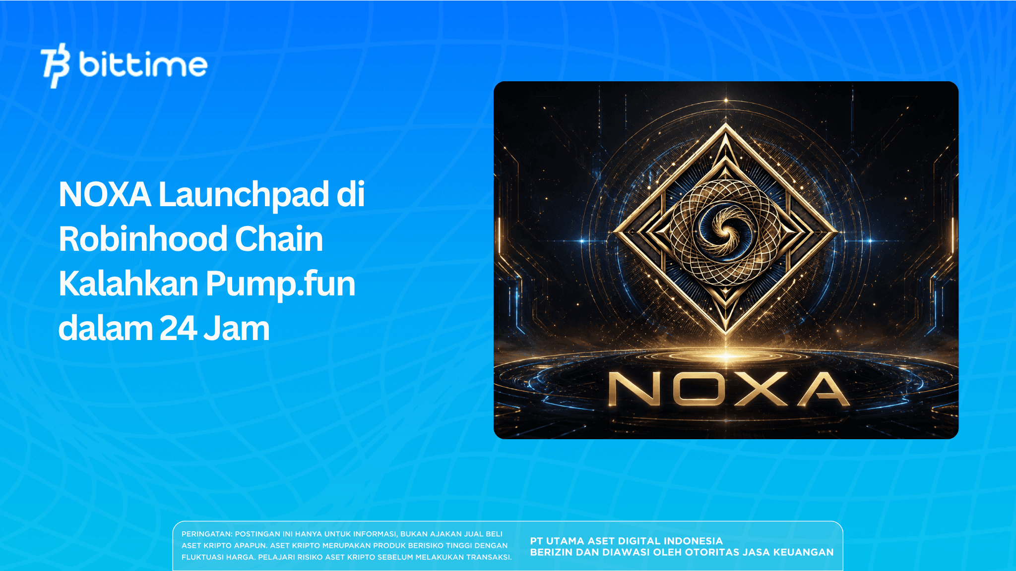 NOXA Launchpad on Robinhood Chain Beats Pump.fun in 24 Hours