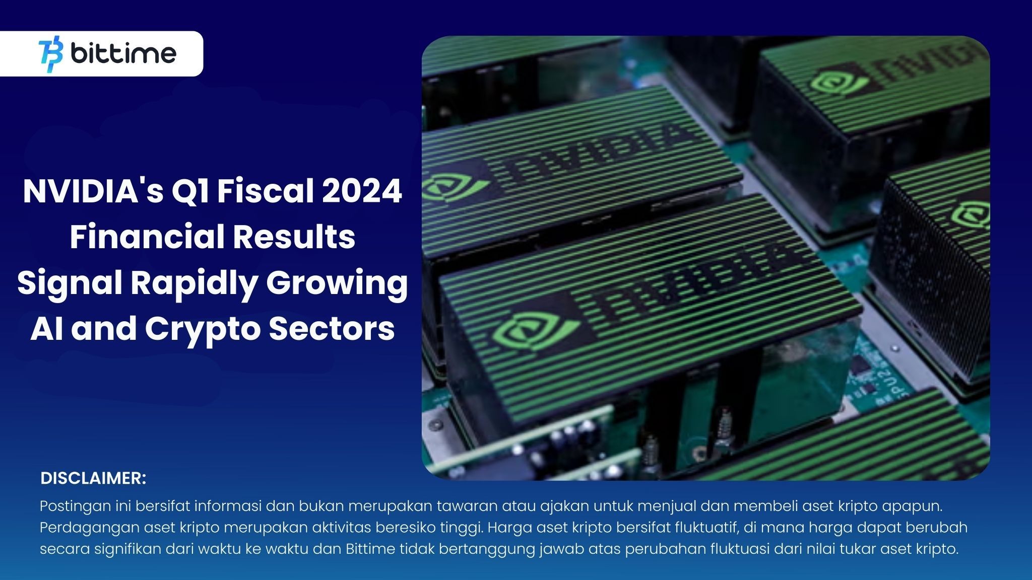 NVIDIA's Q1 Fiscal 2024 Financial Results Signal Rapidly Growing AI and Crypto Sectors