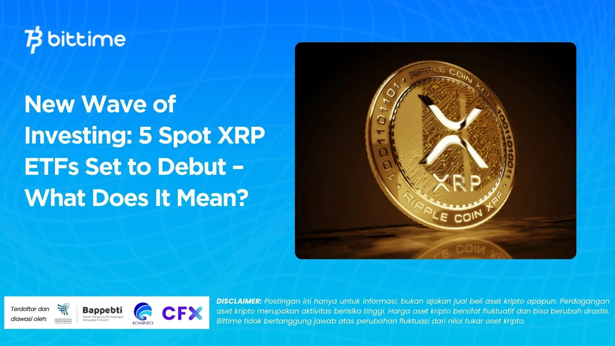 New Wave of Investing: 5 Spot XRP ETFs Set to Debut – What Does It Mean?