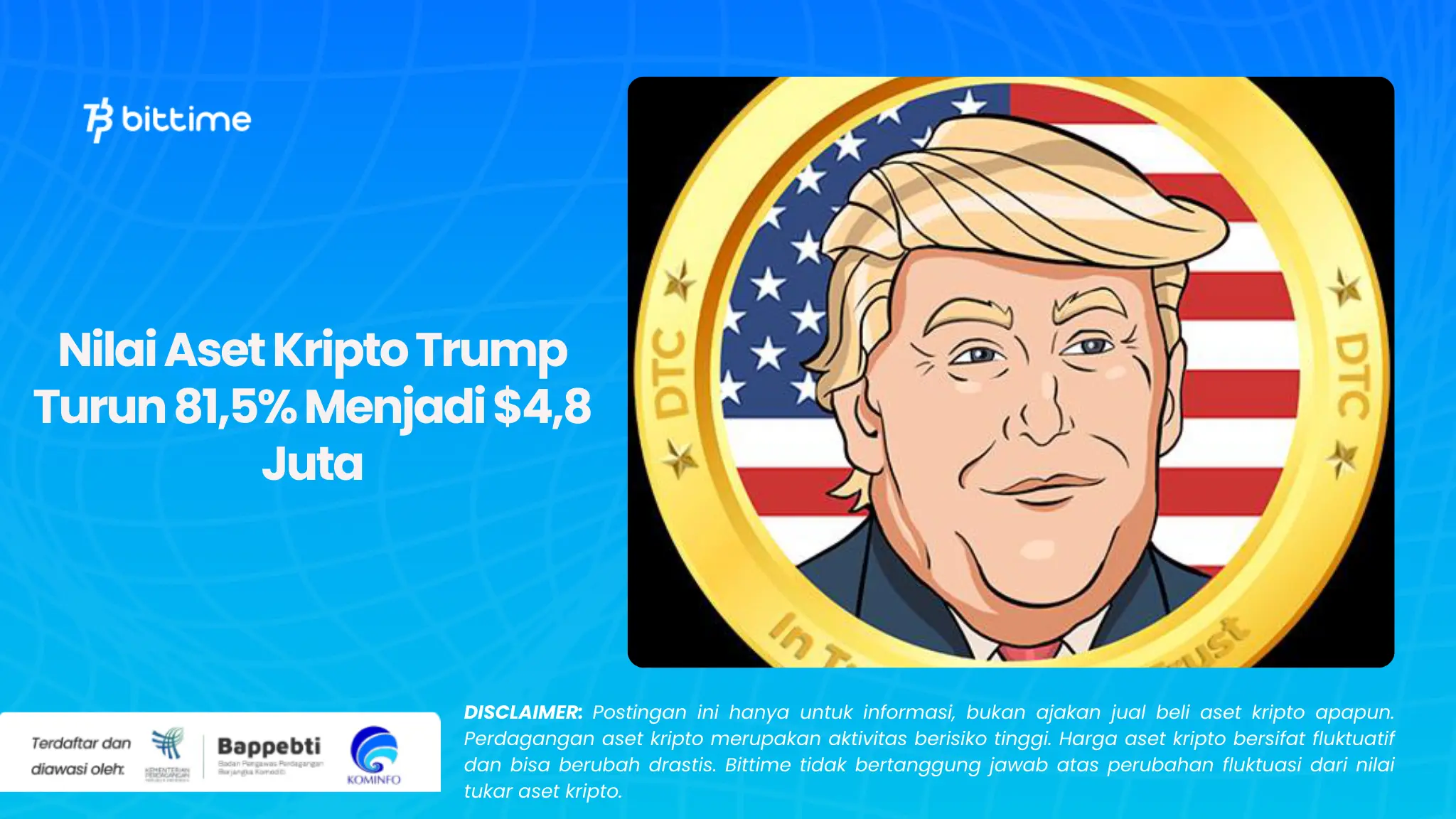 Nilai Aset Kripto Trump Turun 81,5 Menjadi 4,8 Juta.webp